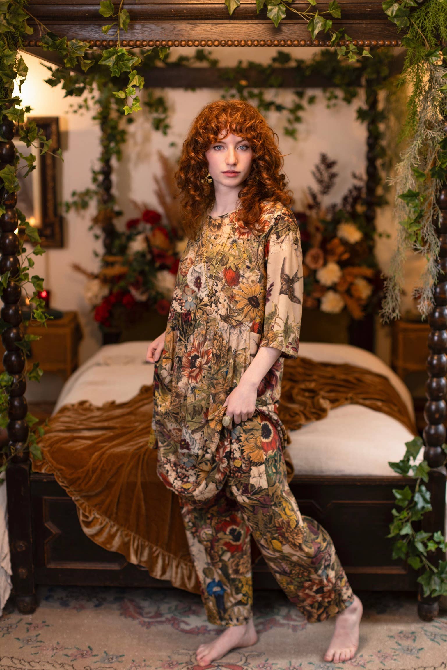 Golden Hour Artist Dress