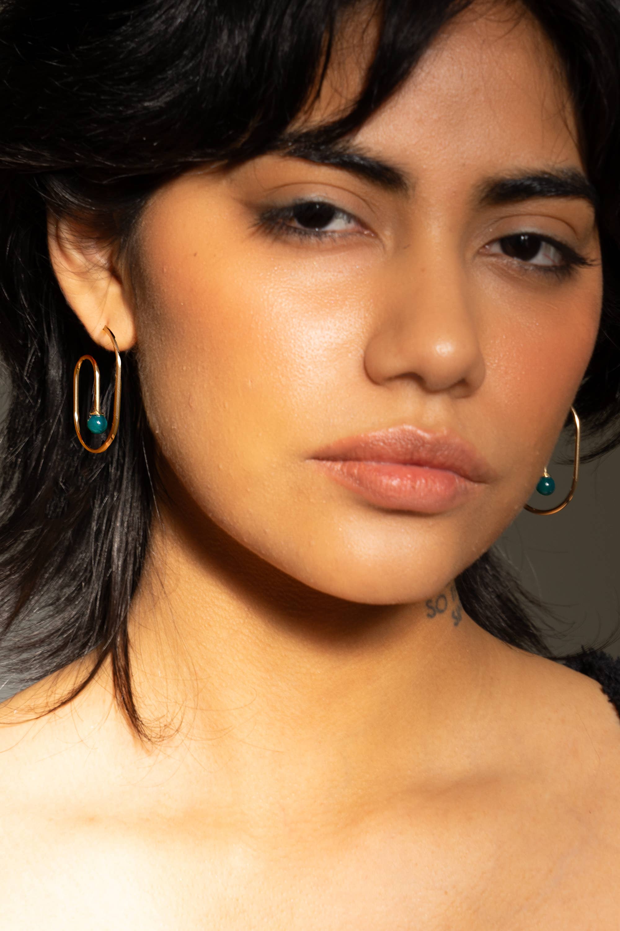 Swirl Hoops - 18K Gold Plated - Out of the Blue