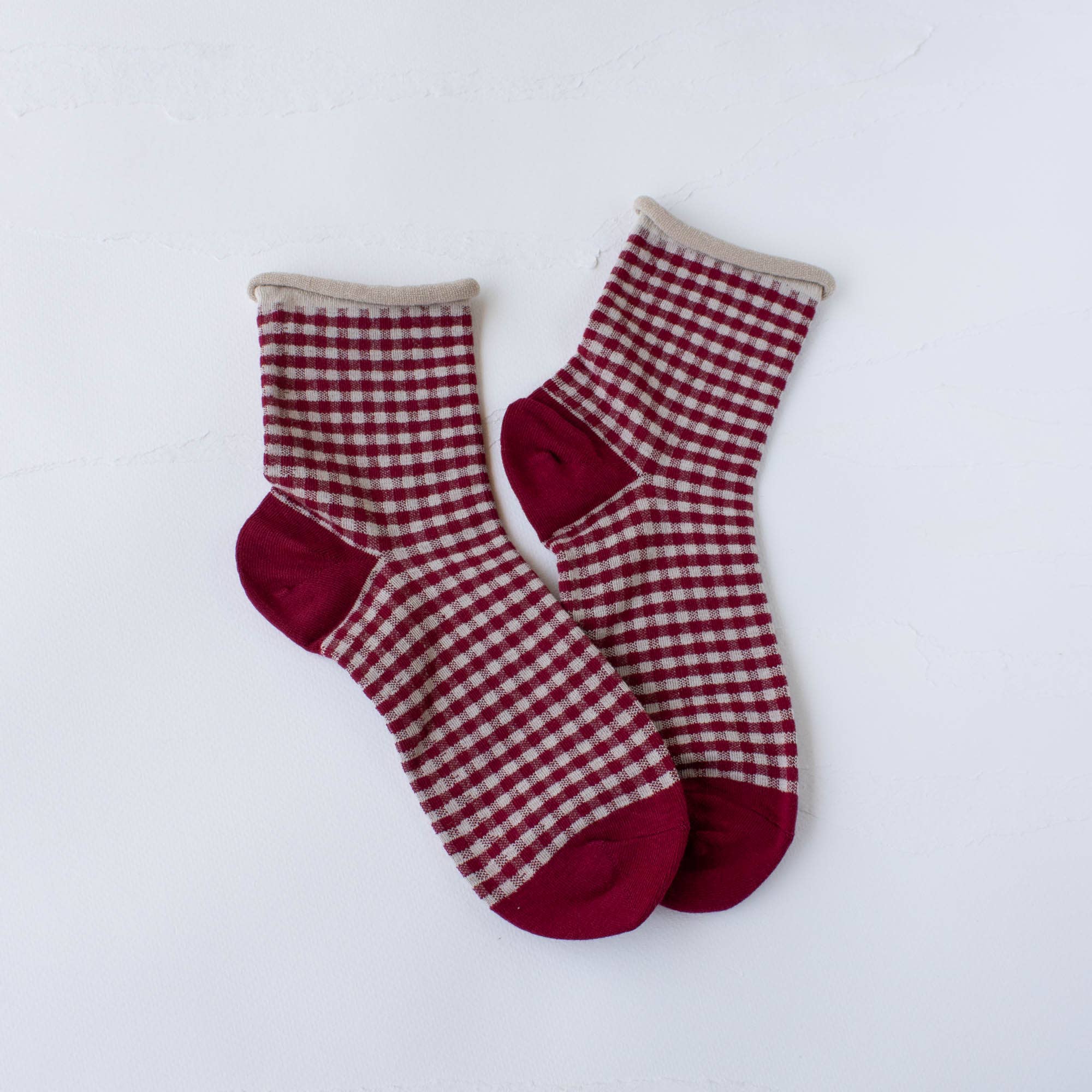 Picnic Mid Crew Socks - Out of the Blue