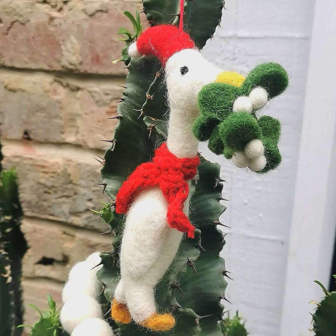 Felt Hanging Christmas Quacker Duck