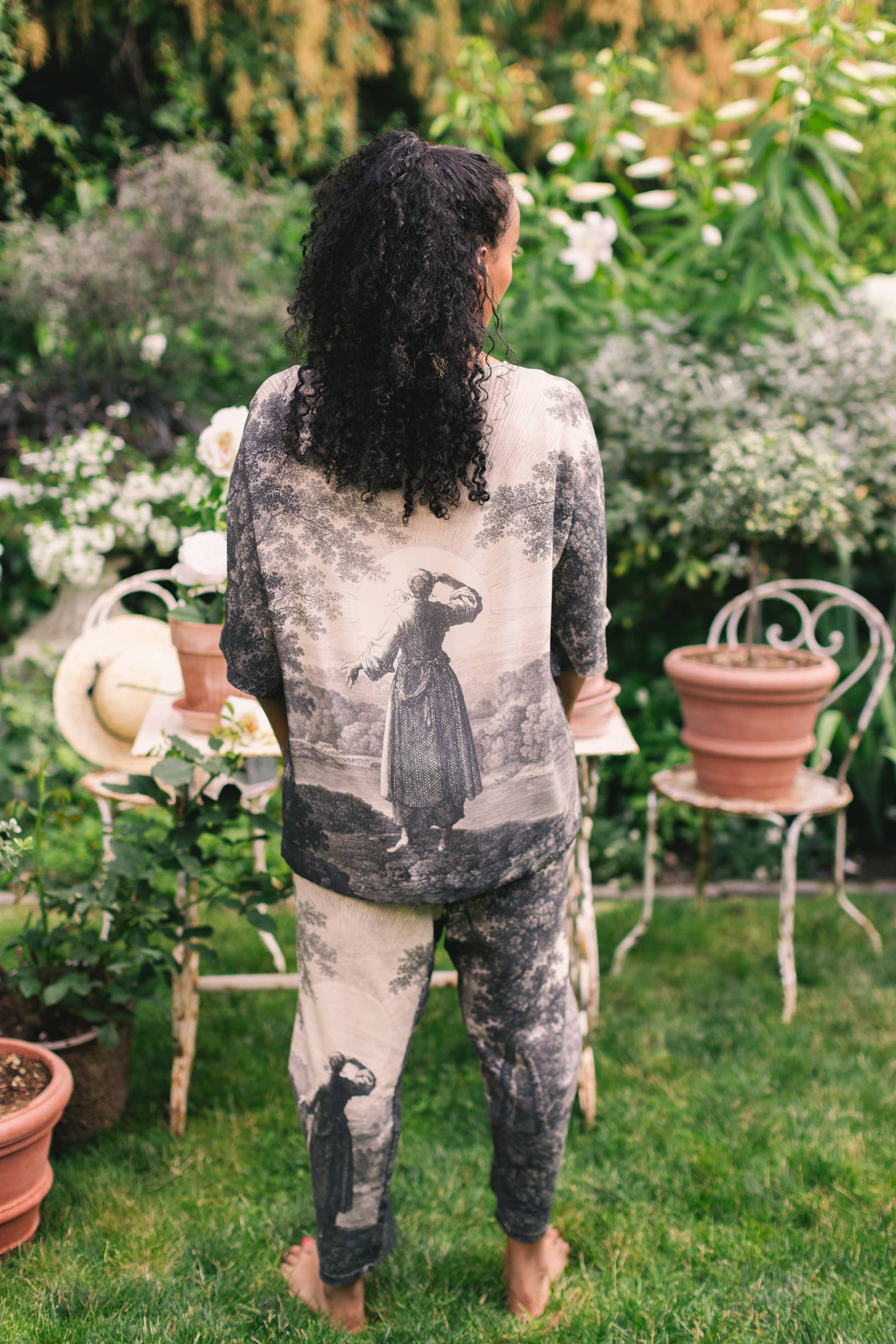 Still I Rise Artist Pant - Out of the Blue