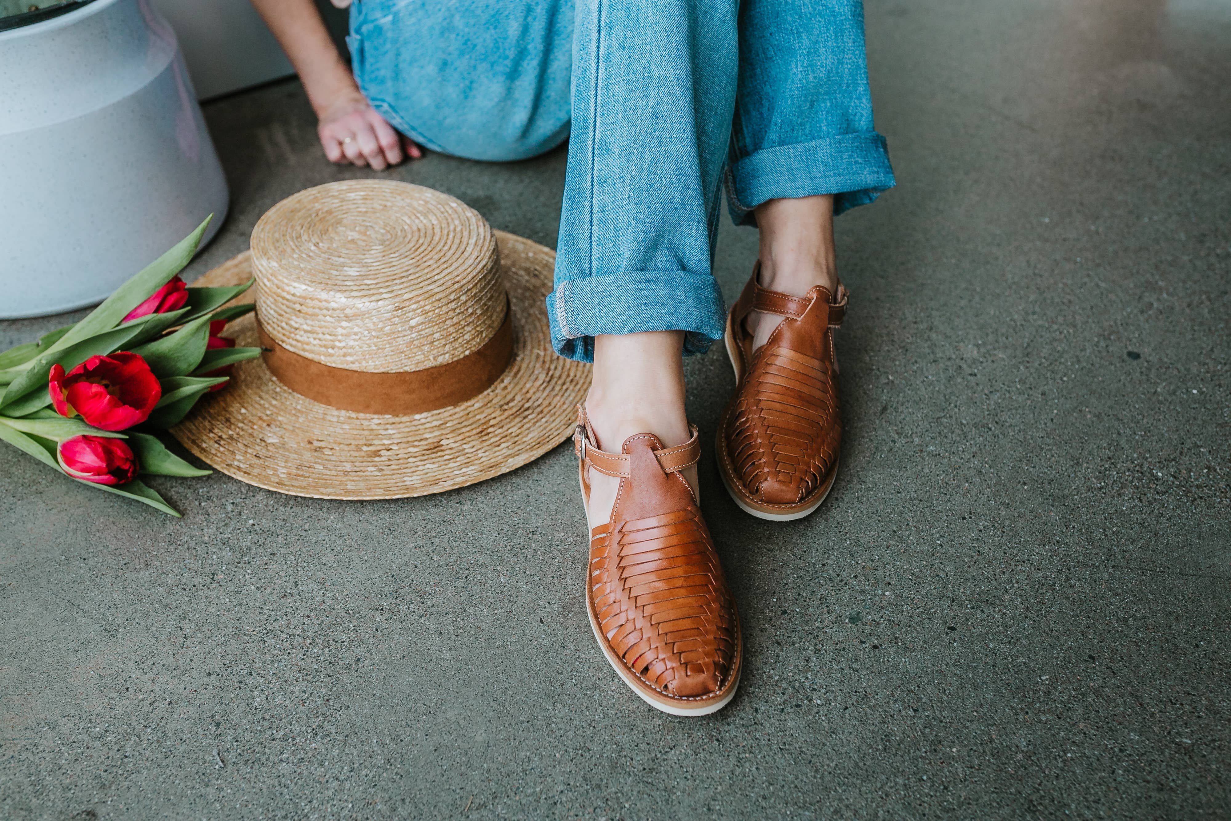 Alba - Mary Jane Strap Huarache - Out of the Blue