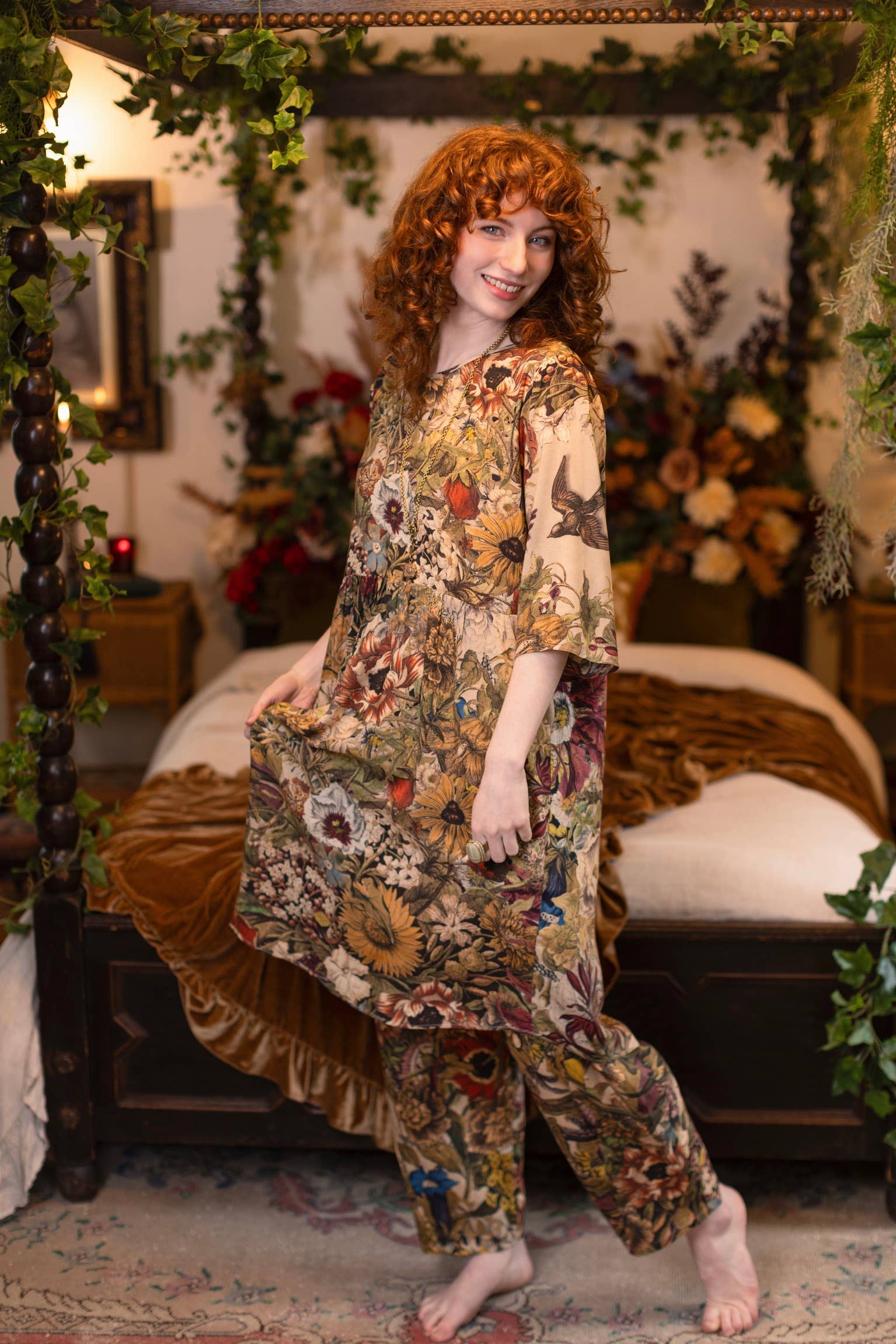 Golden Hour Artist Dress