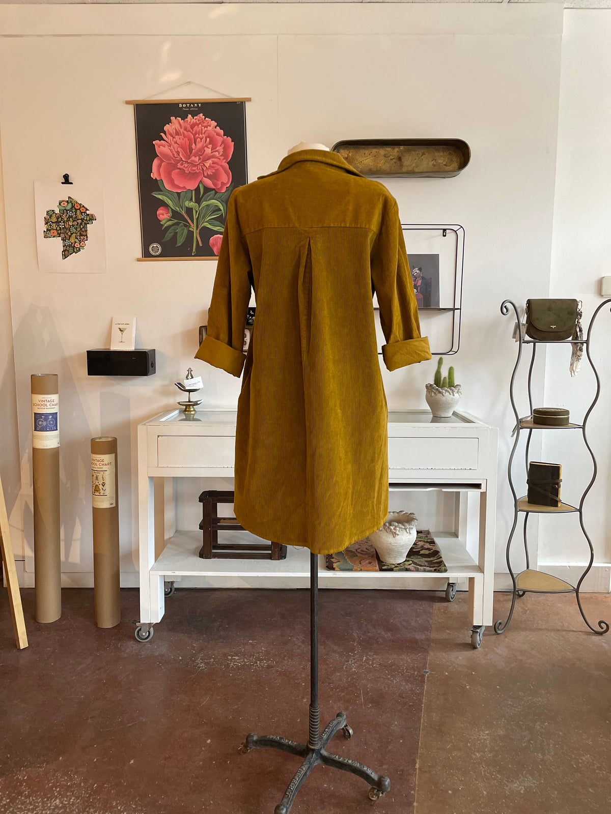 Wide Wale Corduroy Dress