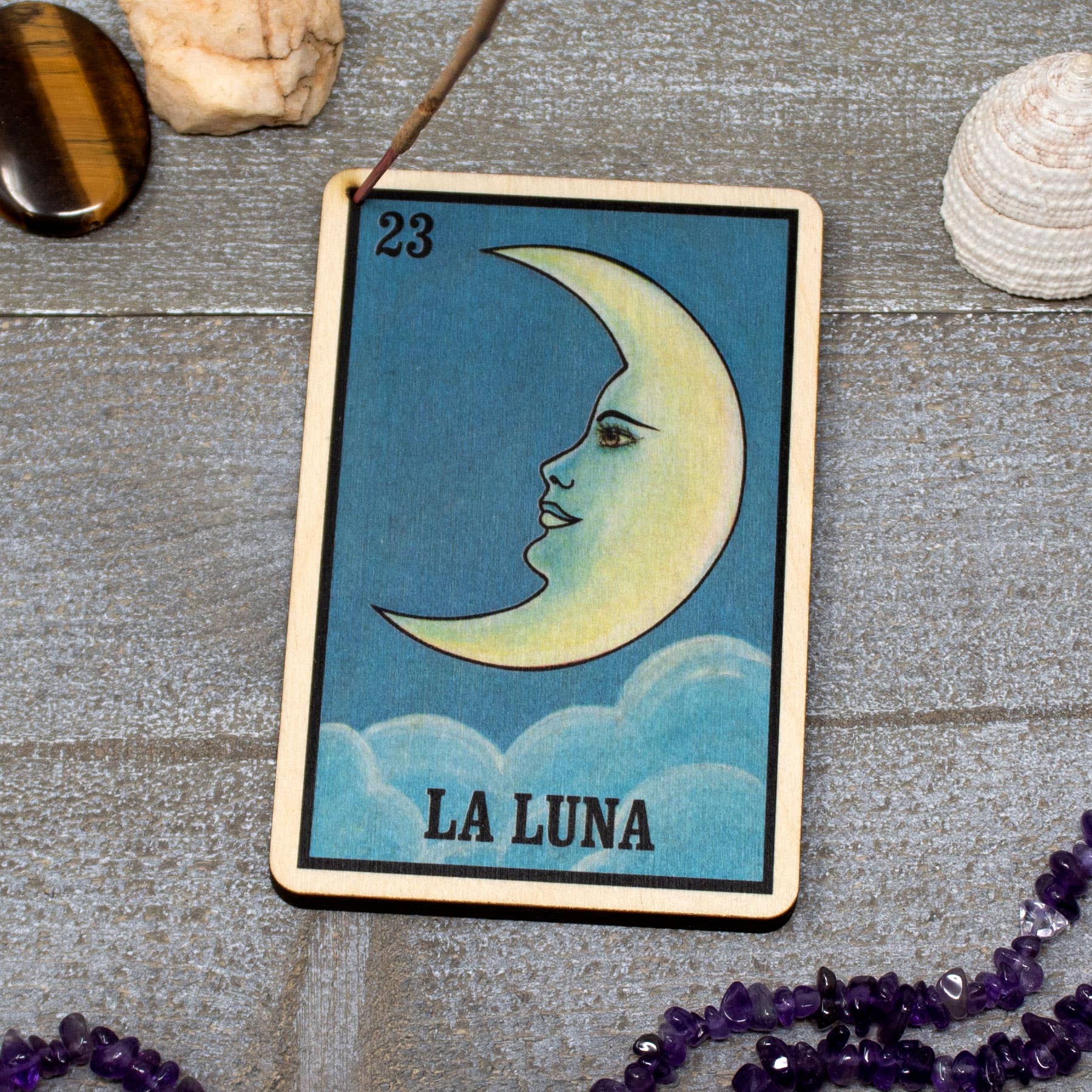 Loteria Luna/Moon  Incense Tray