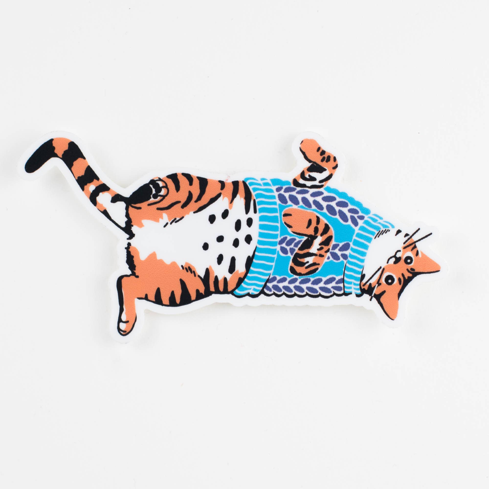 Sticker: Sweater Cat - Out of the Blue