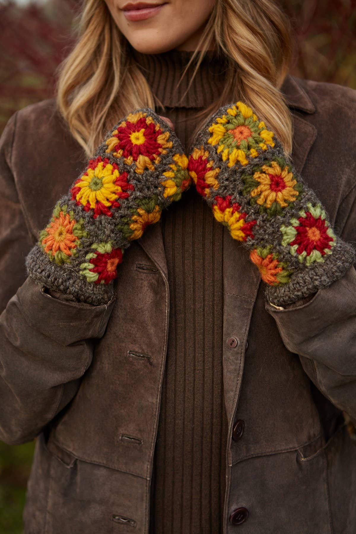 Woodstock Crochet Handwarmers