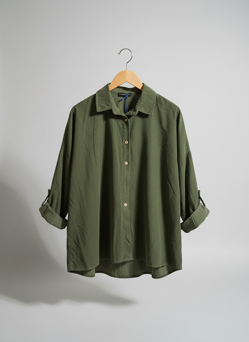 Button Up  Cord Shirt