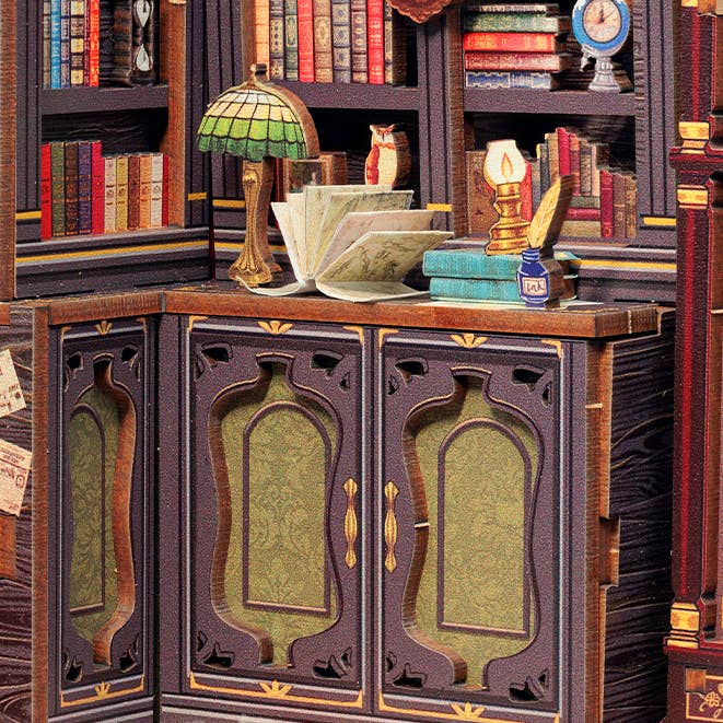 DIY Book Nook Kit: Owl Bookstore - Out of the Blue