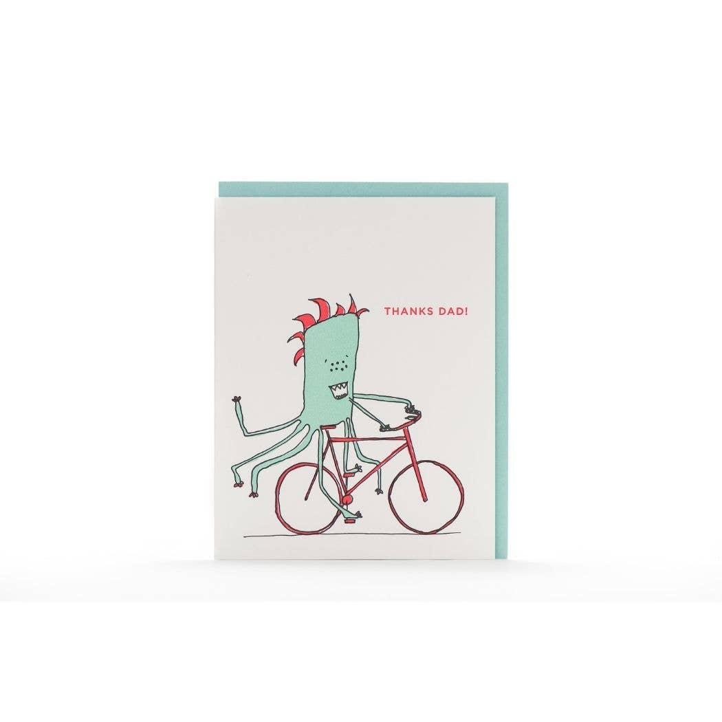 Father's Day Monster Card - Out of the Blue