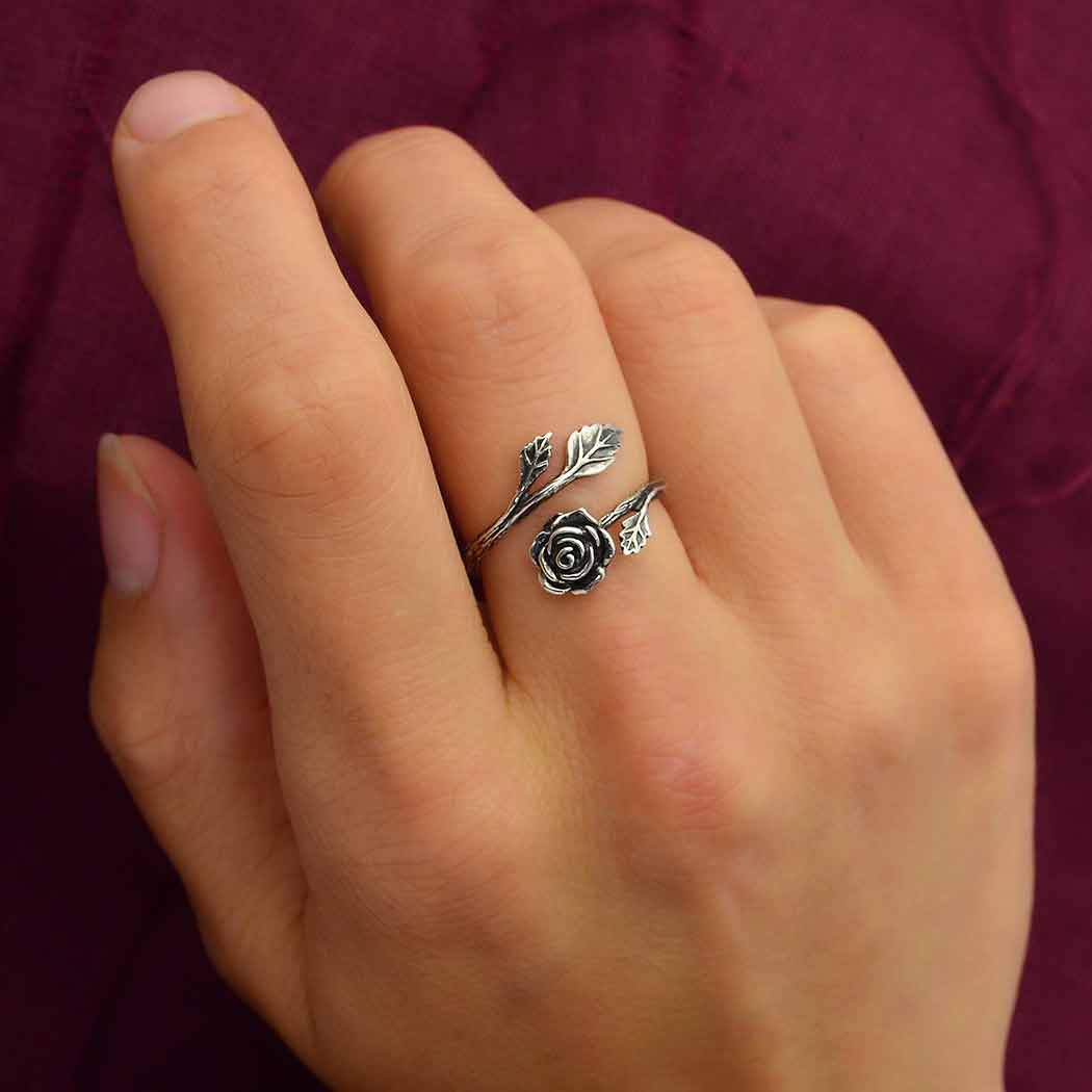 Rose Adjustable Ring