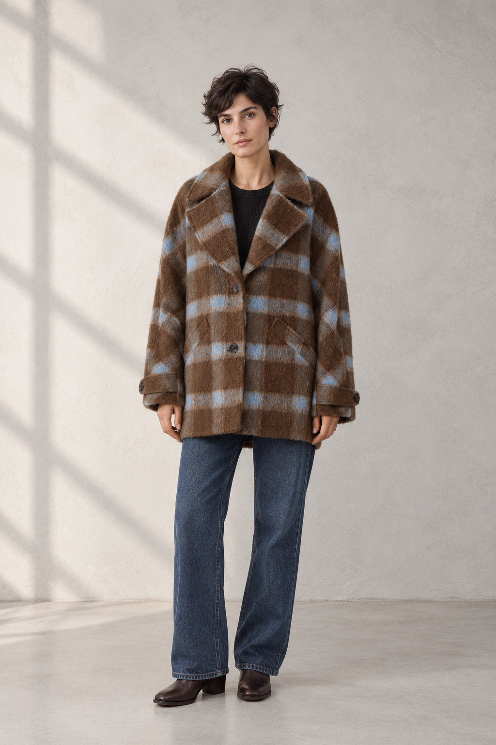Weekender Plaid Coat