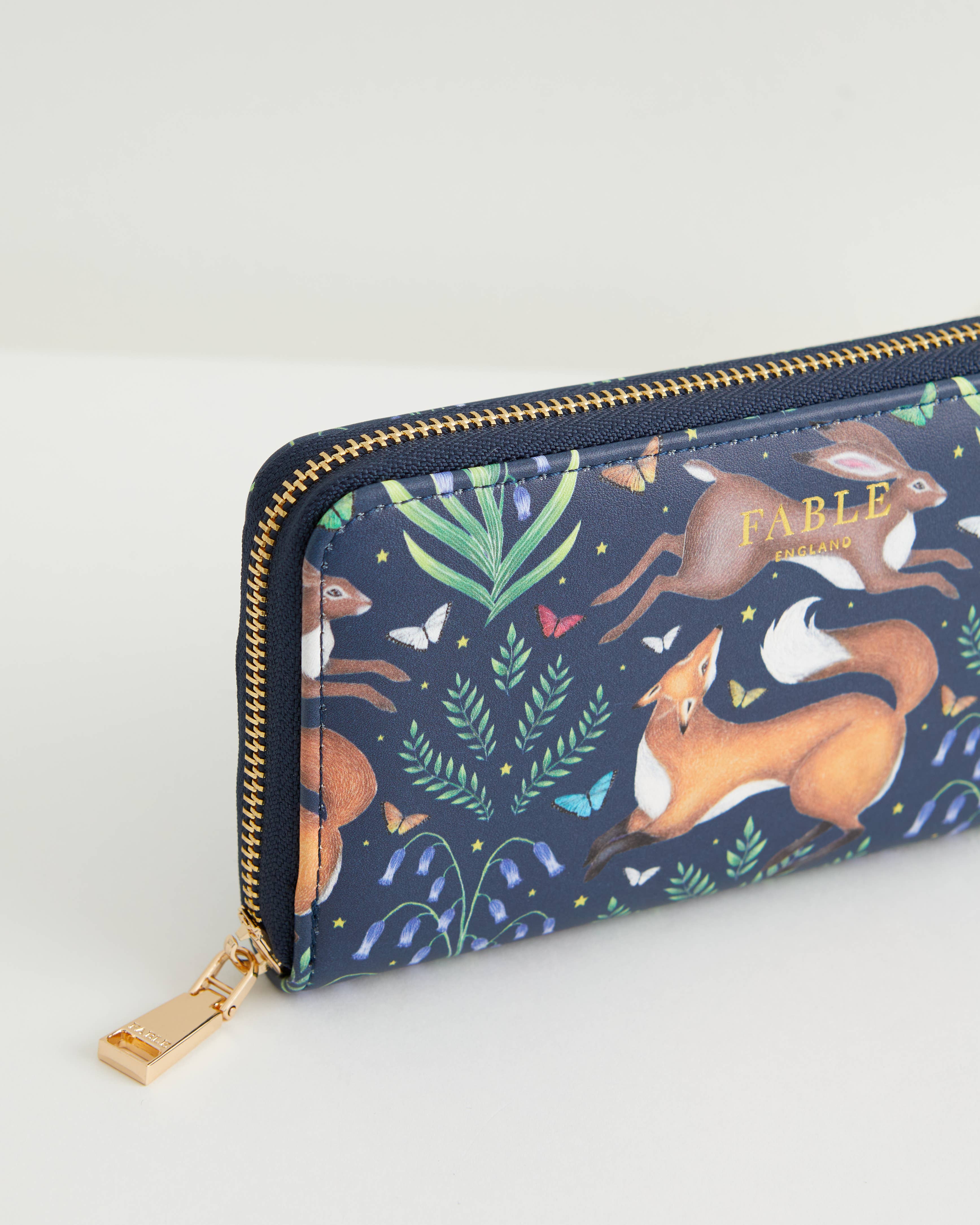 Fox & Rabbit Wallet - Out of the Blue