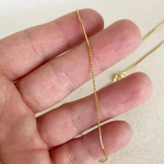 18k Gold Filled Hummingbird Necklace