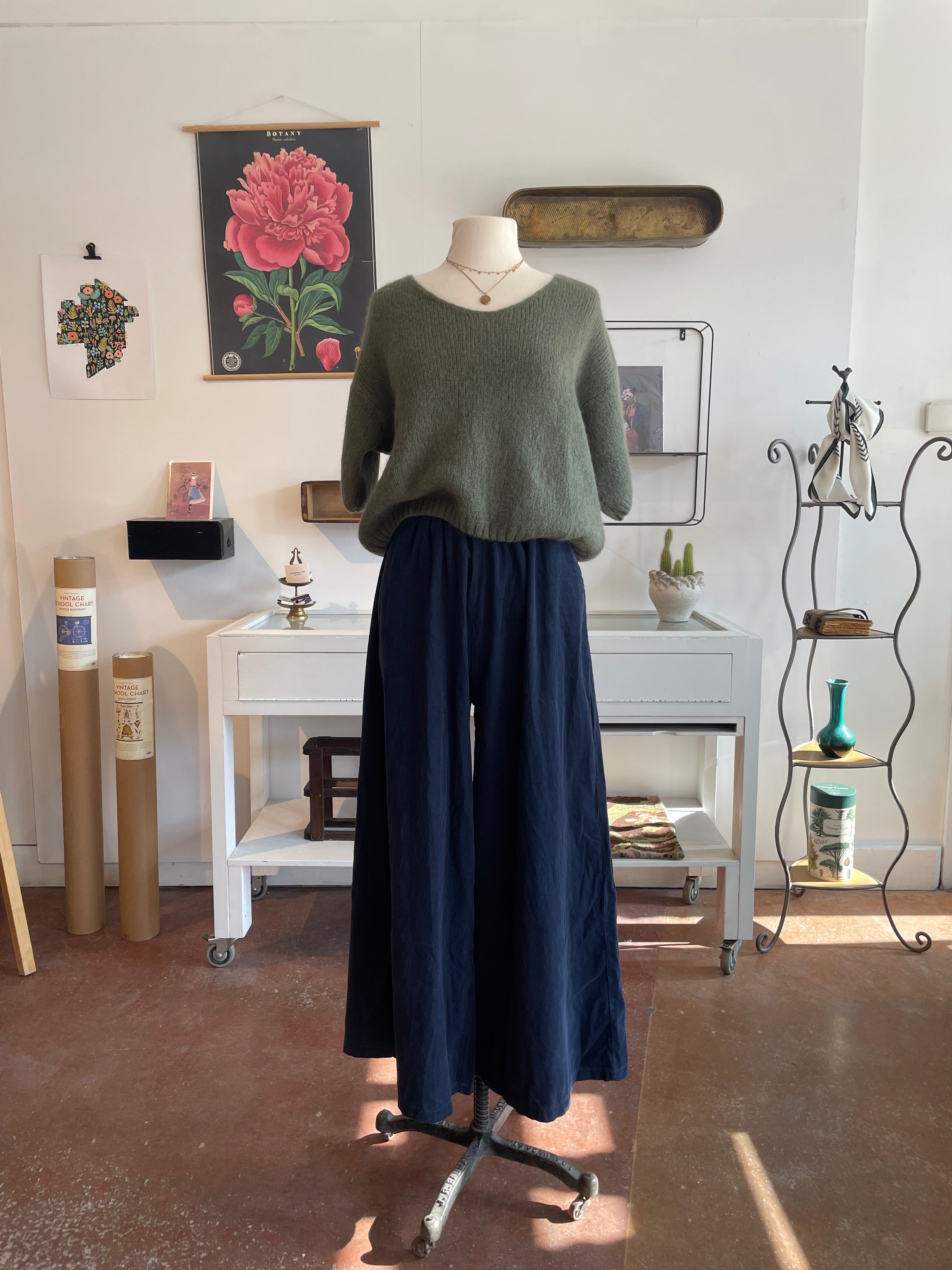 Kid Mohair Pullover
