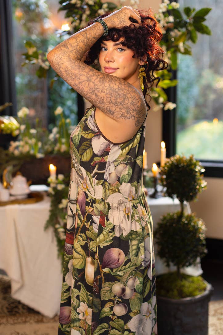 Fleur De Lune Slip Dress