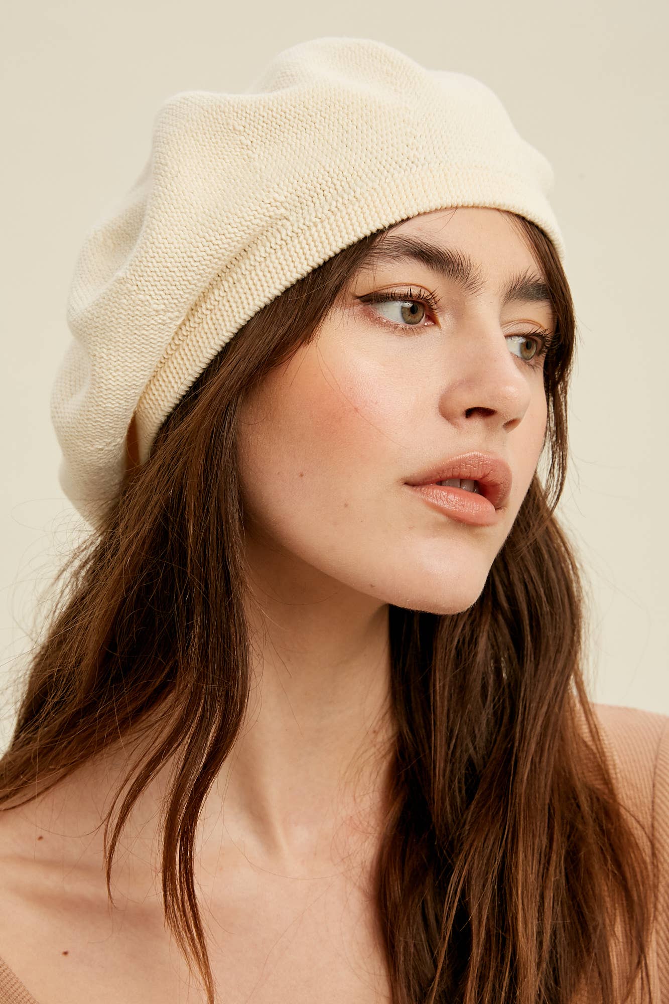 Soft Knit Beret Hat LH010 - Out of the Blue