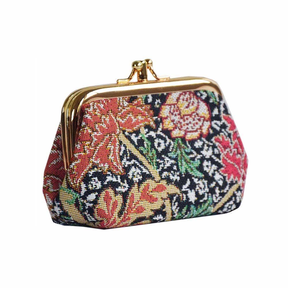 FRMP-CRAY | WILLIAM MORRIS THE CRAY COIN CLASP FRAME PURSE WALLET - Out of the Blue