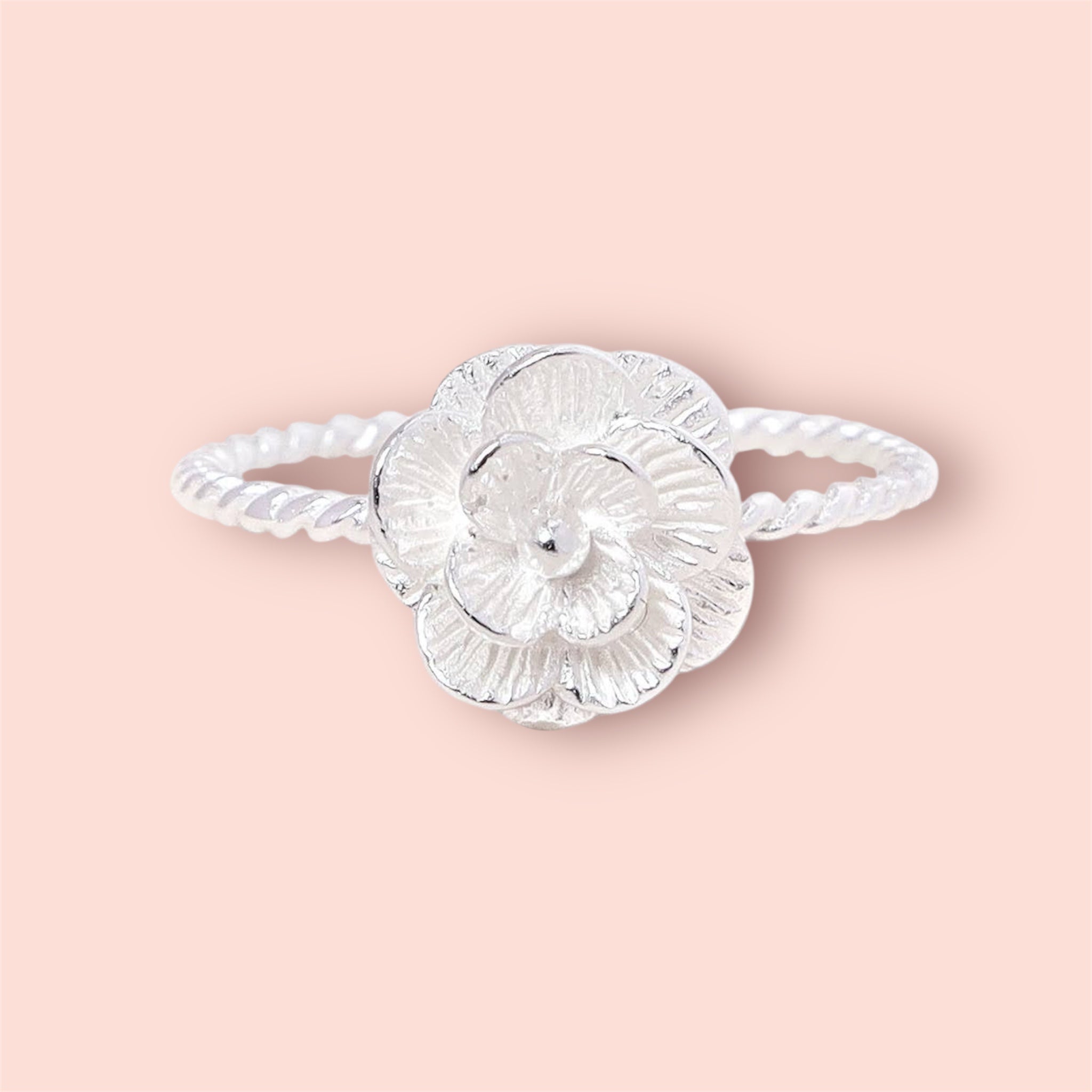 Rose Blossom Ring - Out of the Blue