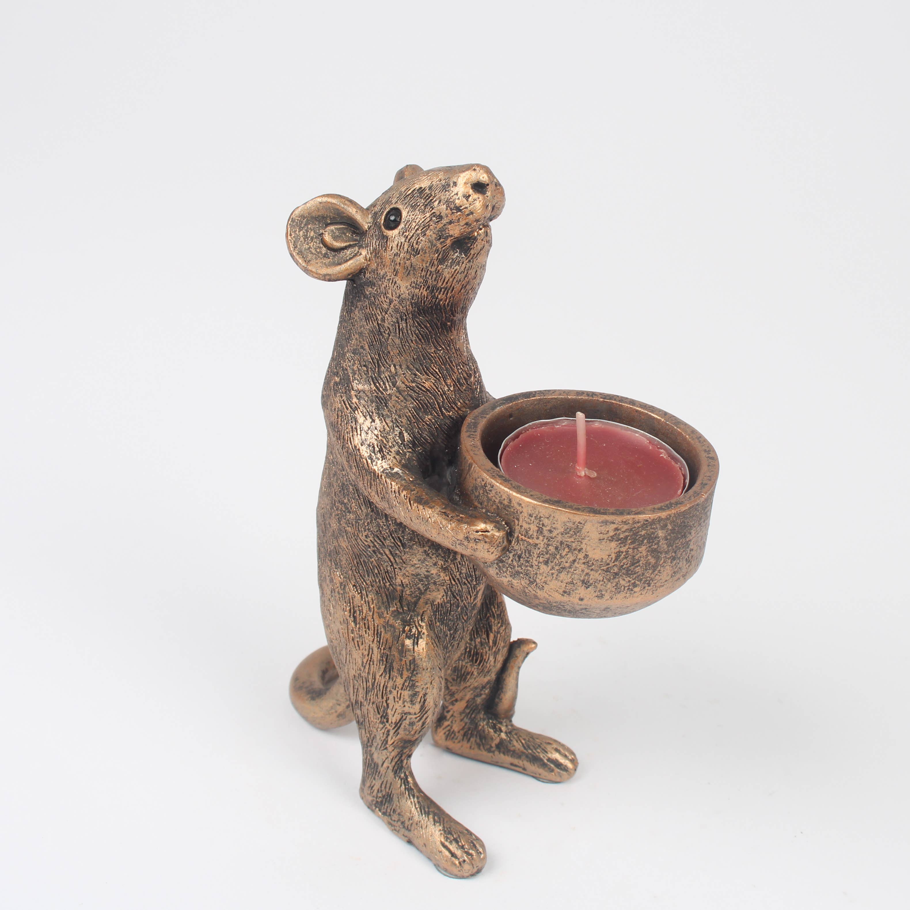 Mouse Tealight Candle Holder