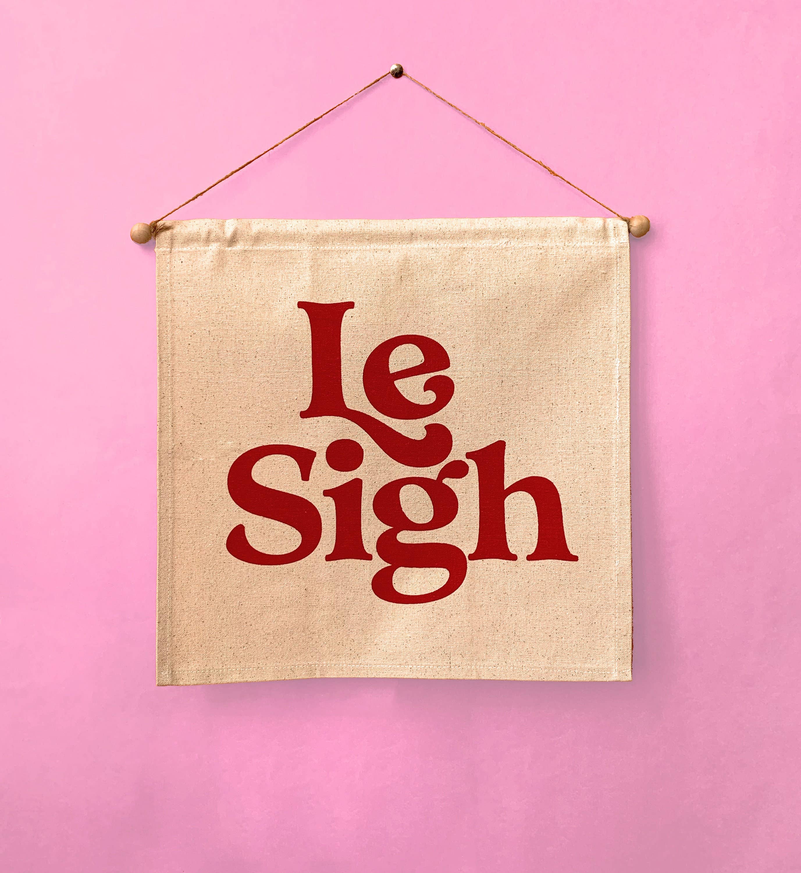 Le Sigh- Wall Banner - Out of the Blue
