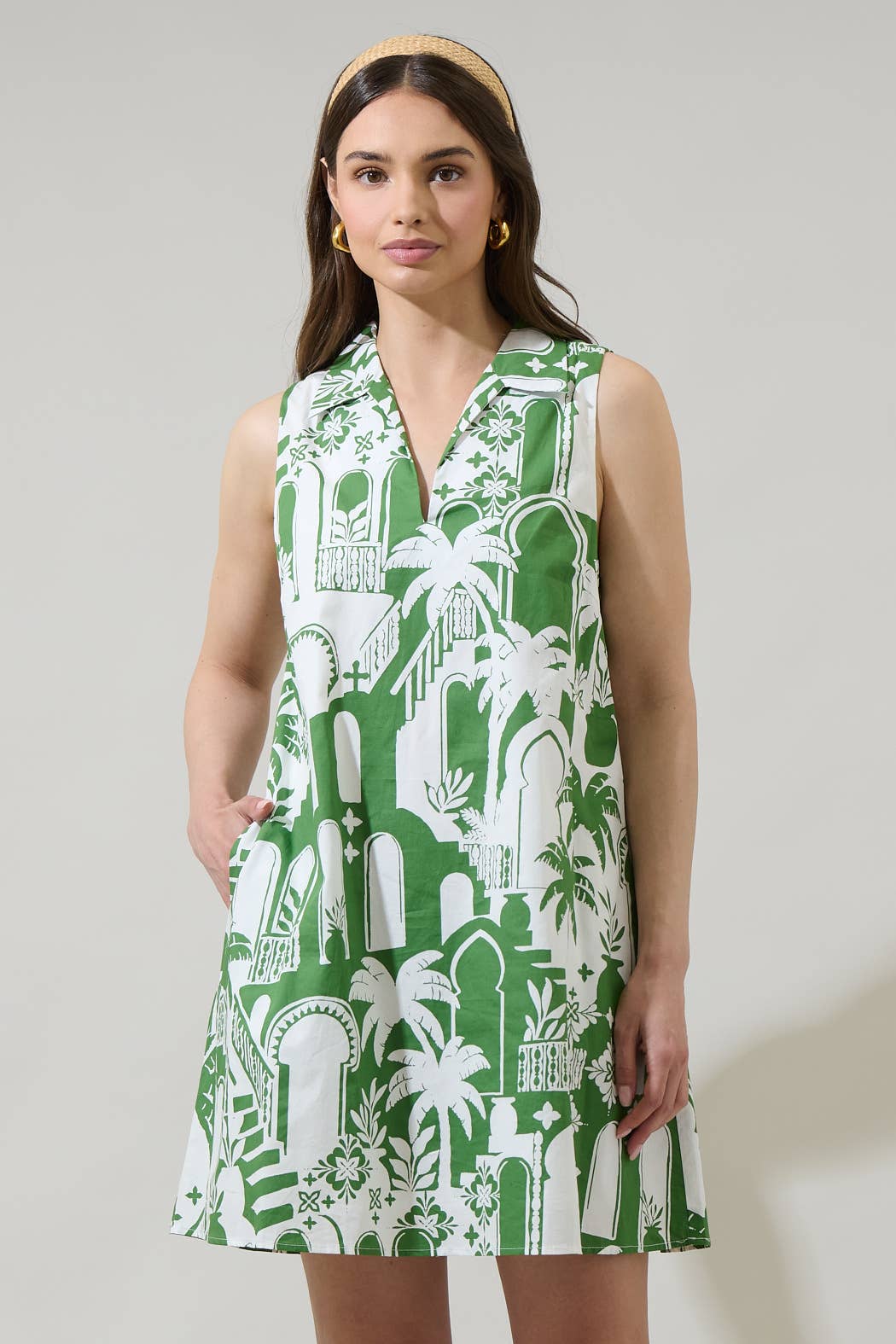 Nala City Shift Dress - Out of the Blue