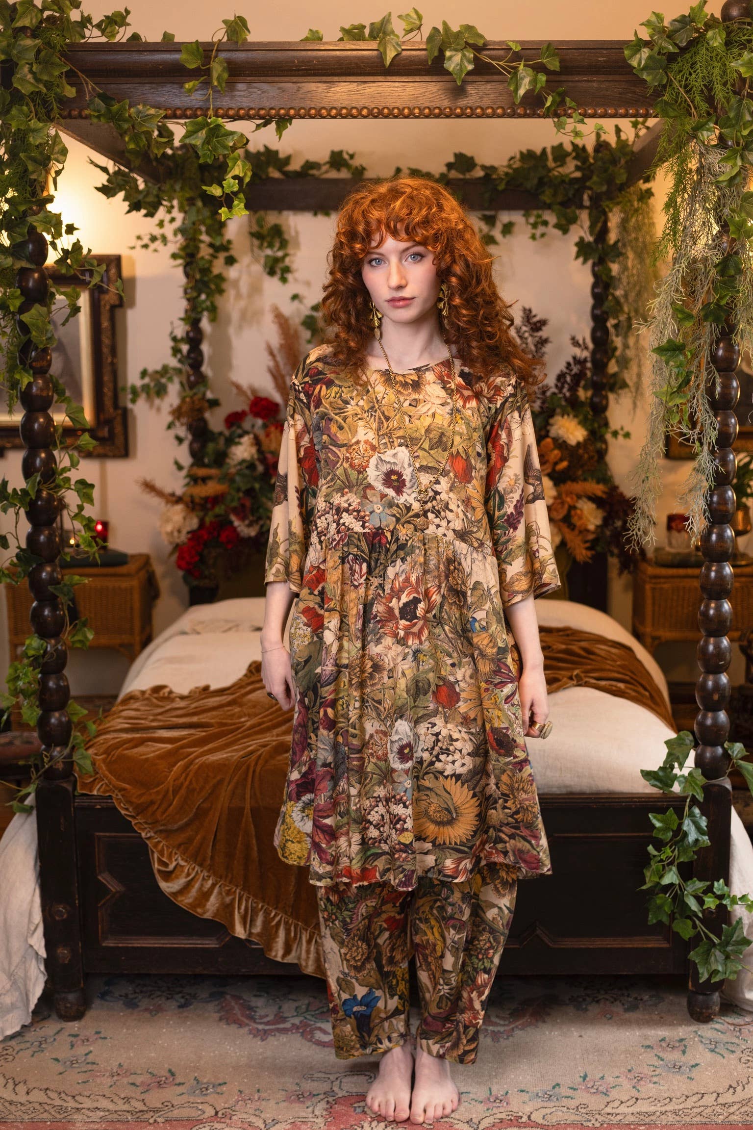 Golden Hour Artist Dress
