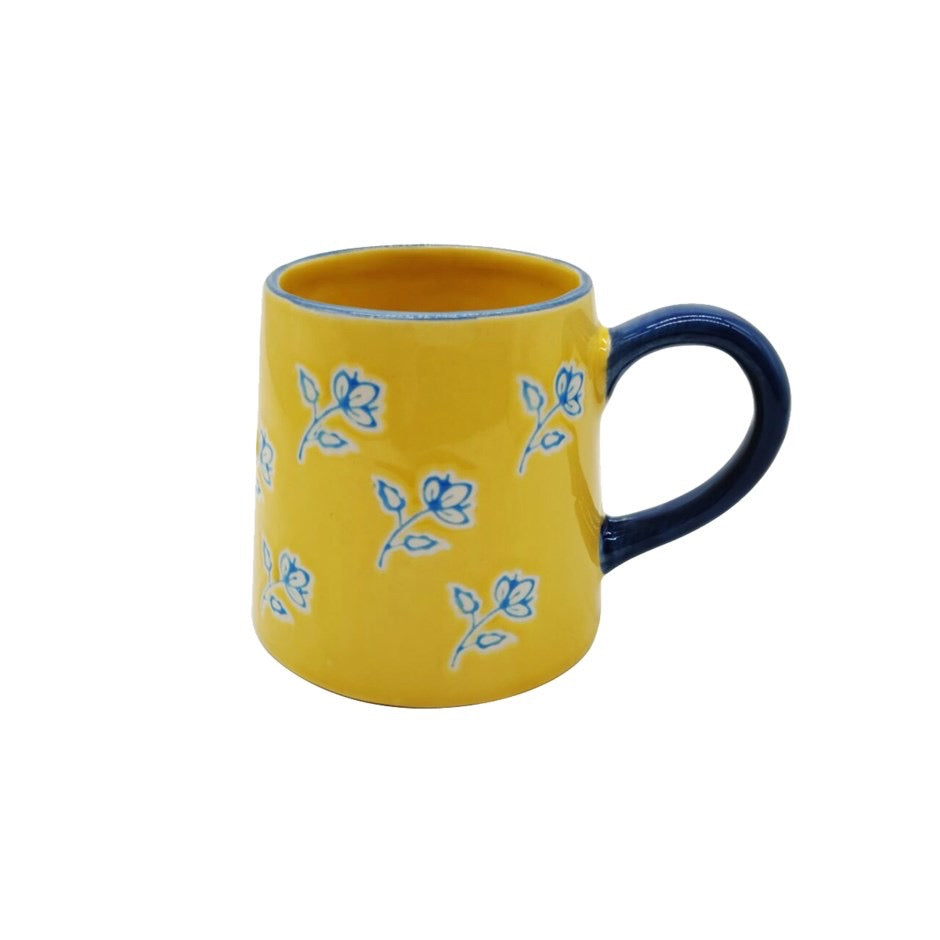 Blue Flower Sun Mug - Out of the Blue