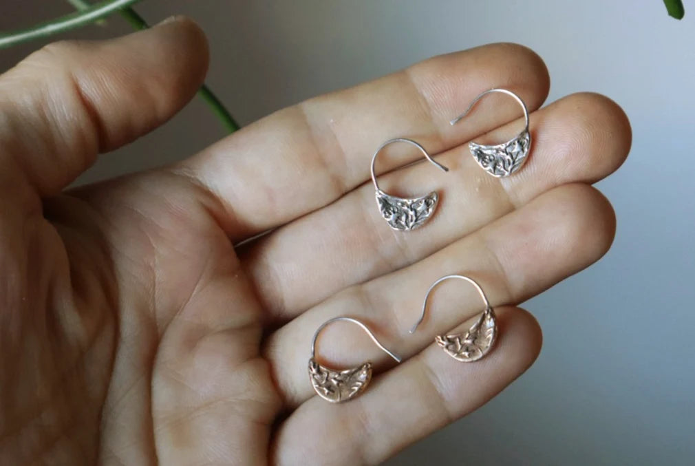 Mini Crescent hoops