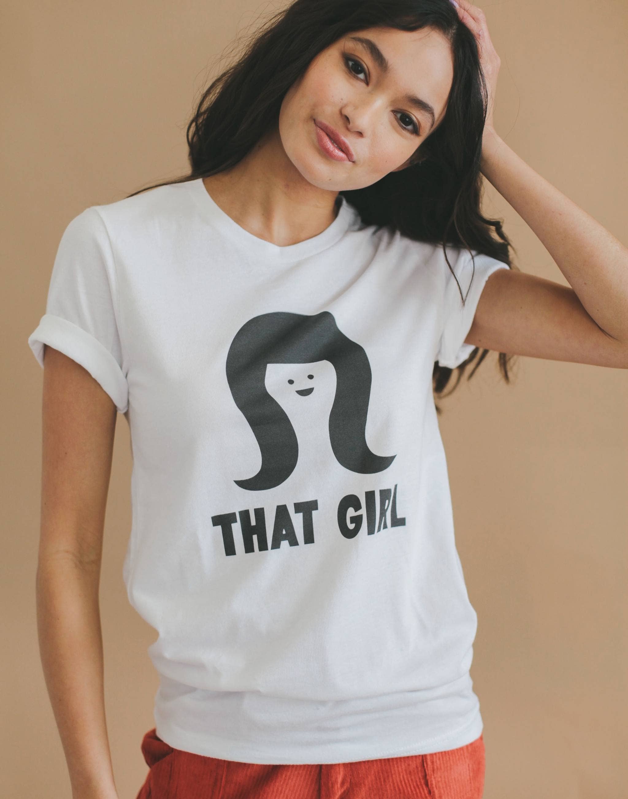 That Girl Throwback T-Shirt - Out of the Blue