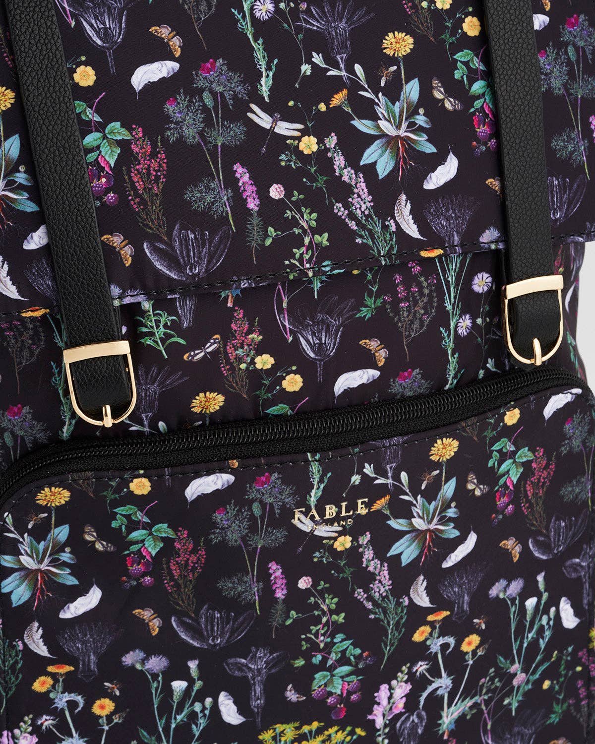 Wilderness Black Buckle Backpack - Out of the Blue