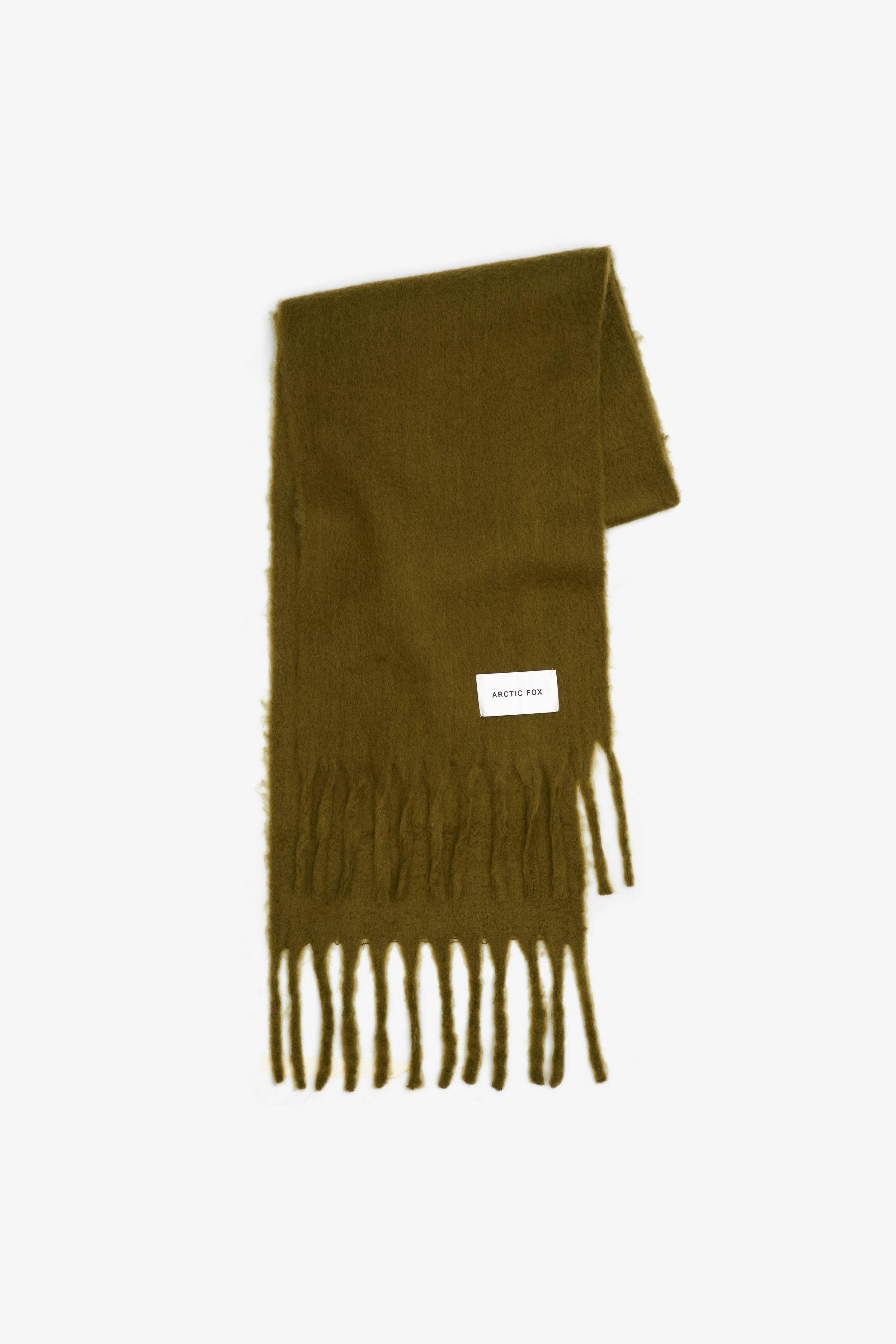 The Reykjavik Scarf - 100% Recycled - Sea Kelp - FW25 - Out of the Blue
