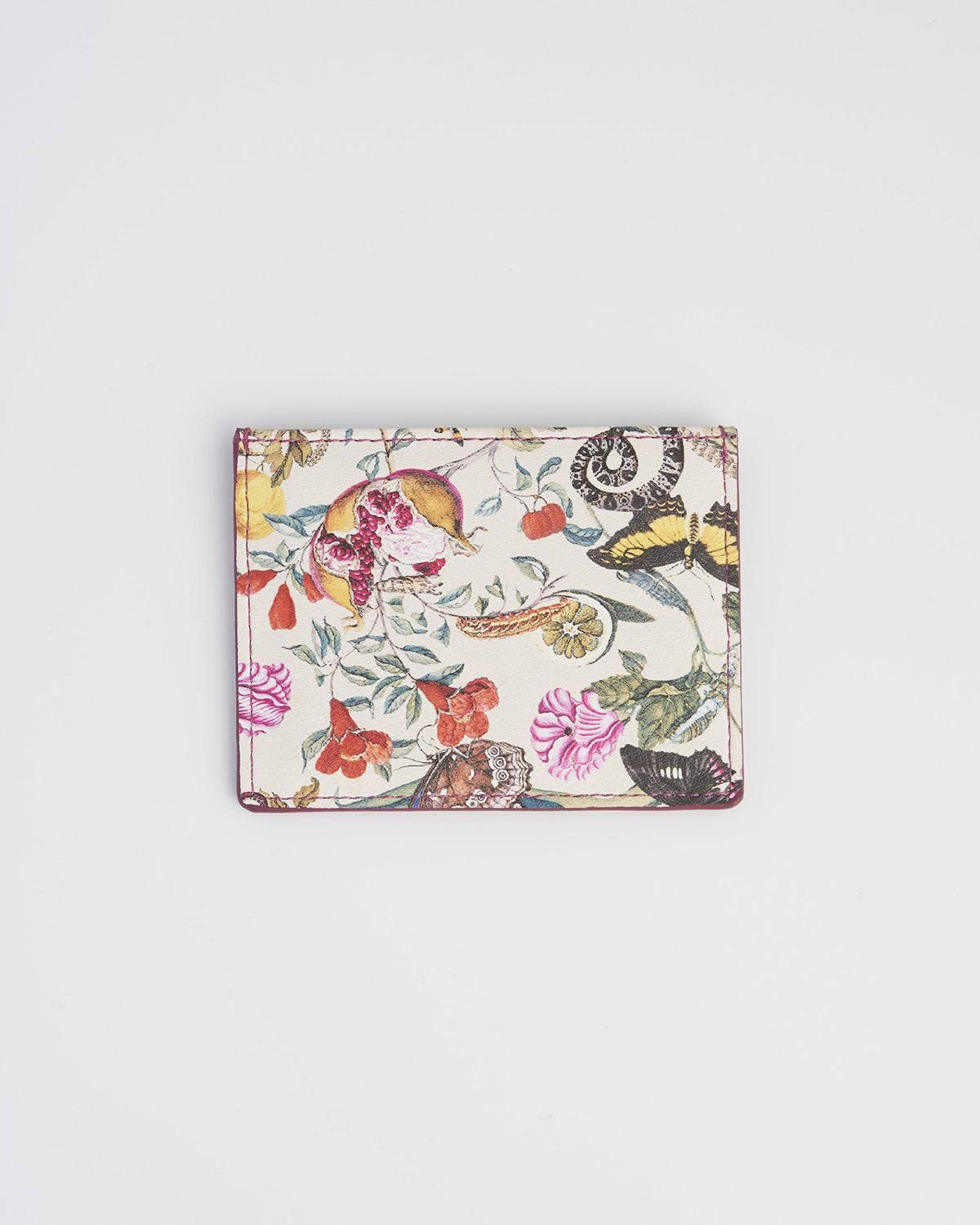 Floral Engravings Card Holder