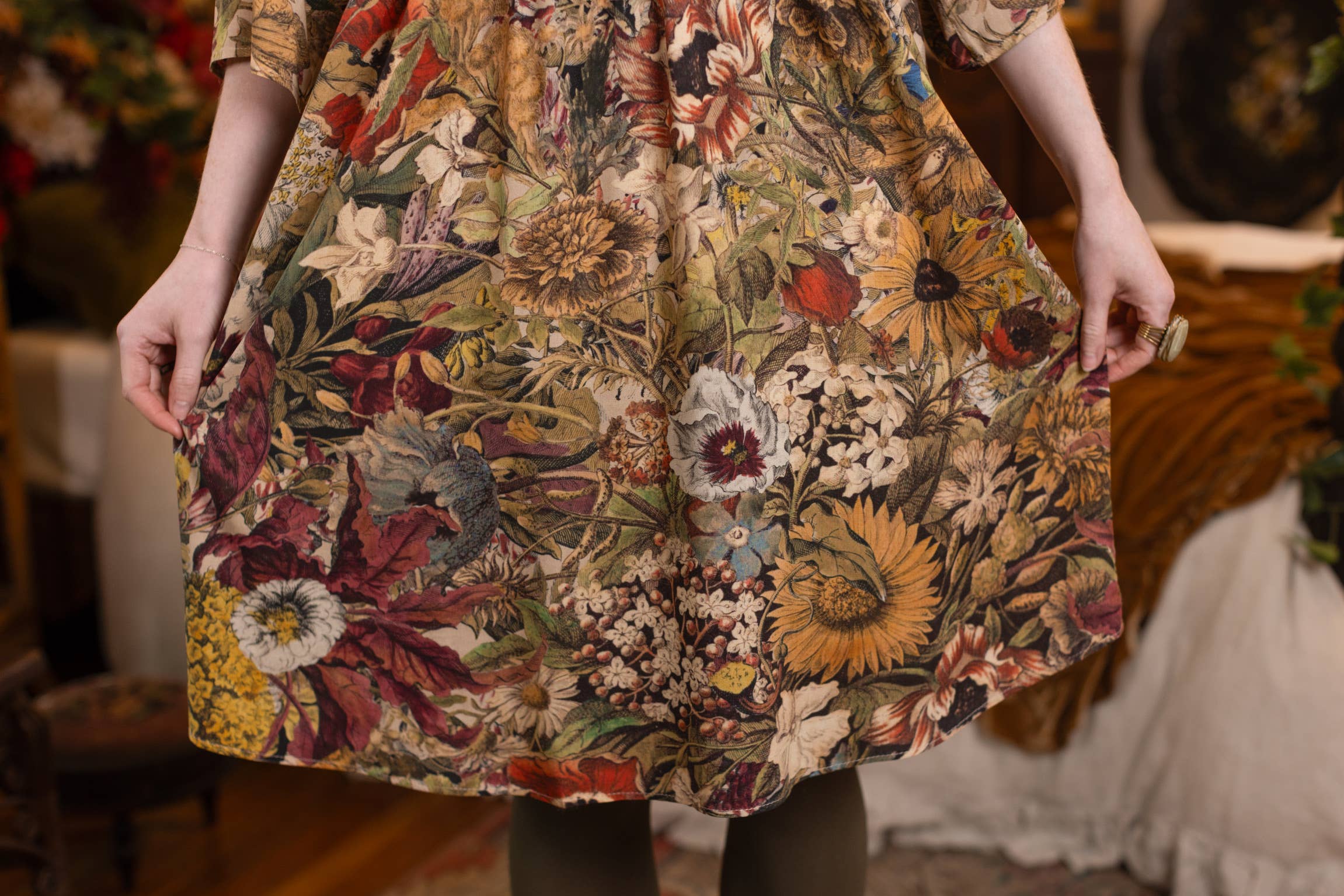 Golden Hour Artist Dress