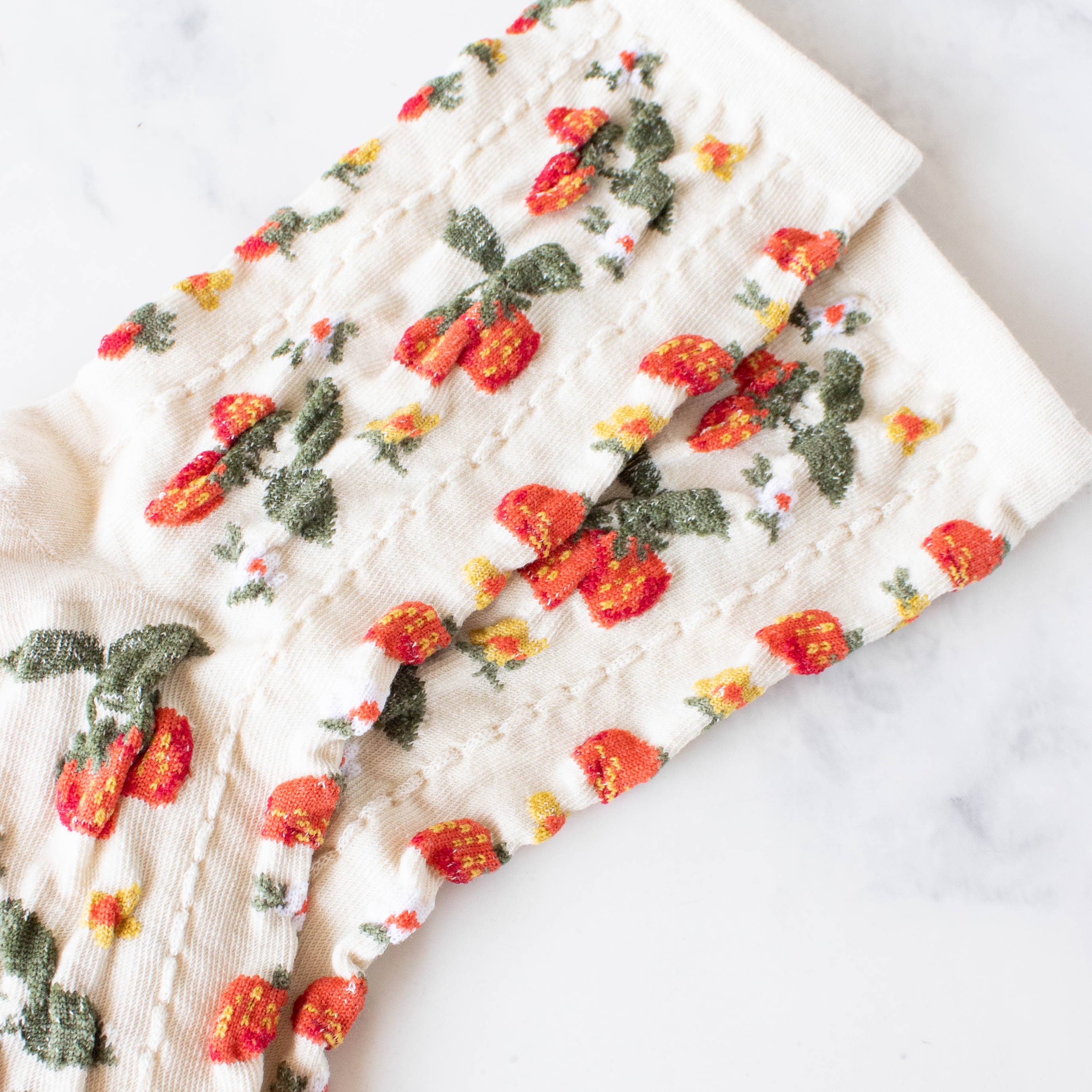 Strawberry Farm  Socks