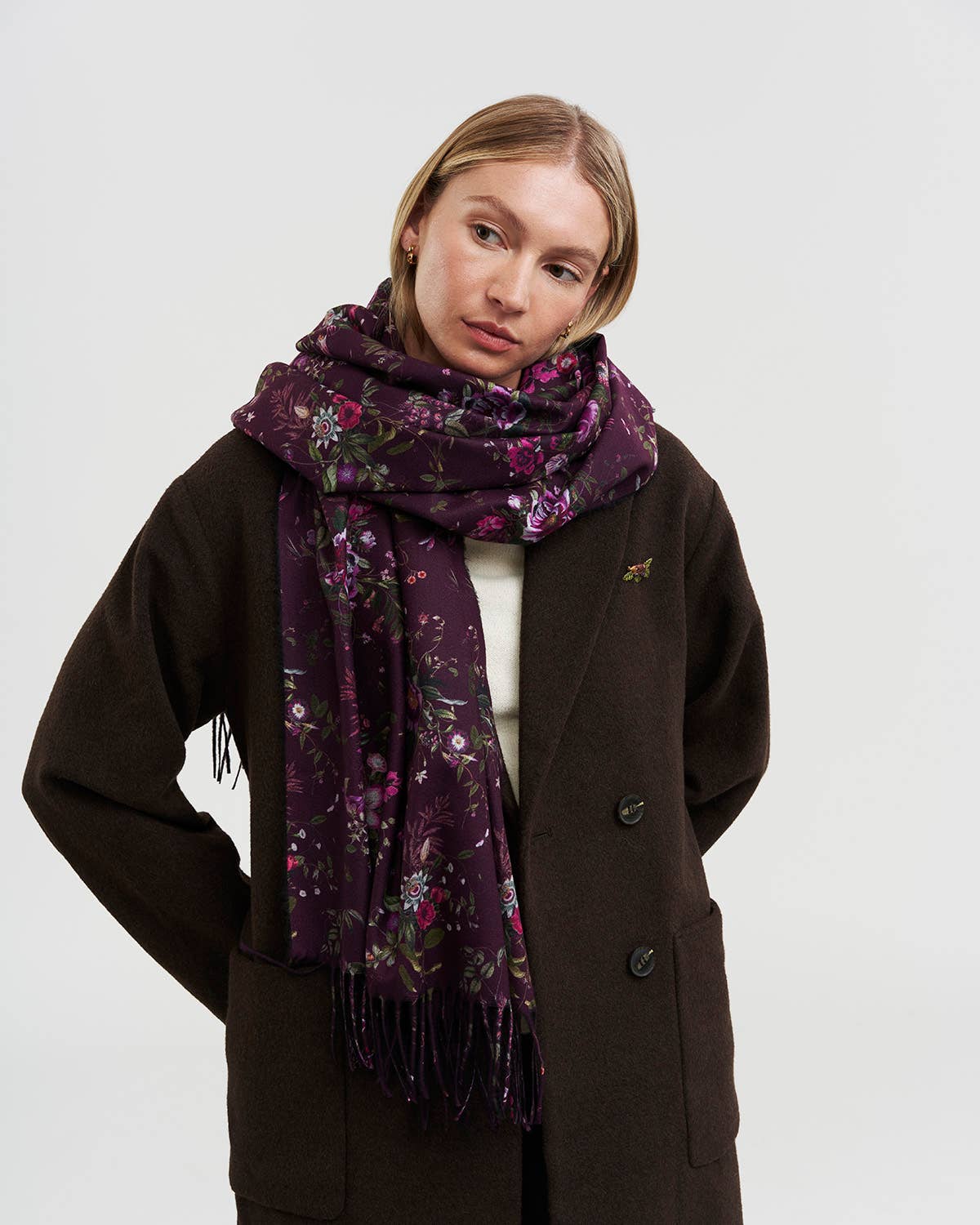 Eve Fringe Scarf