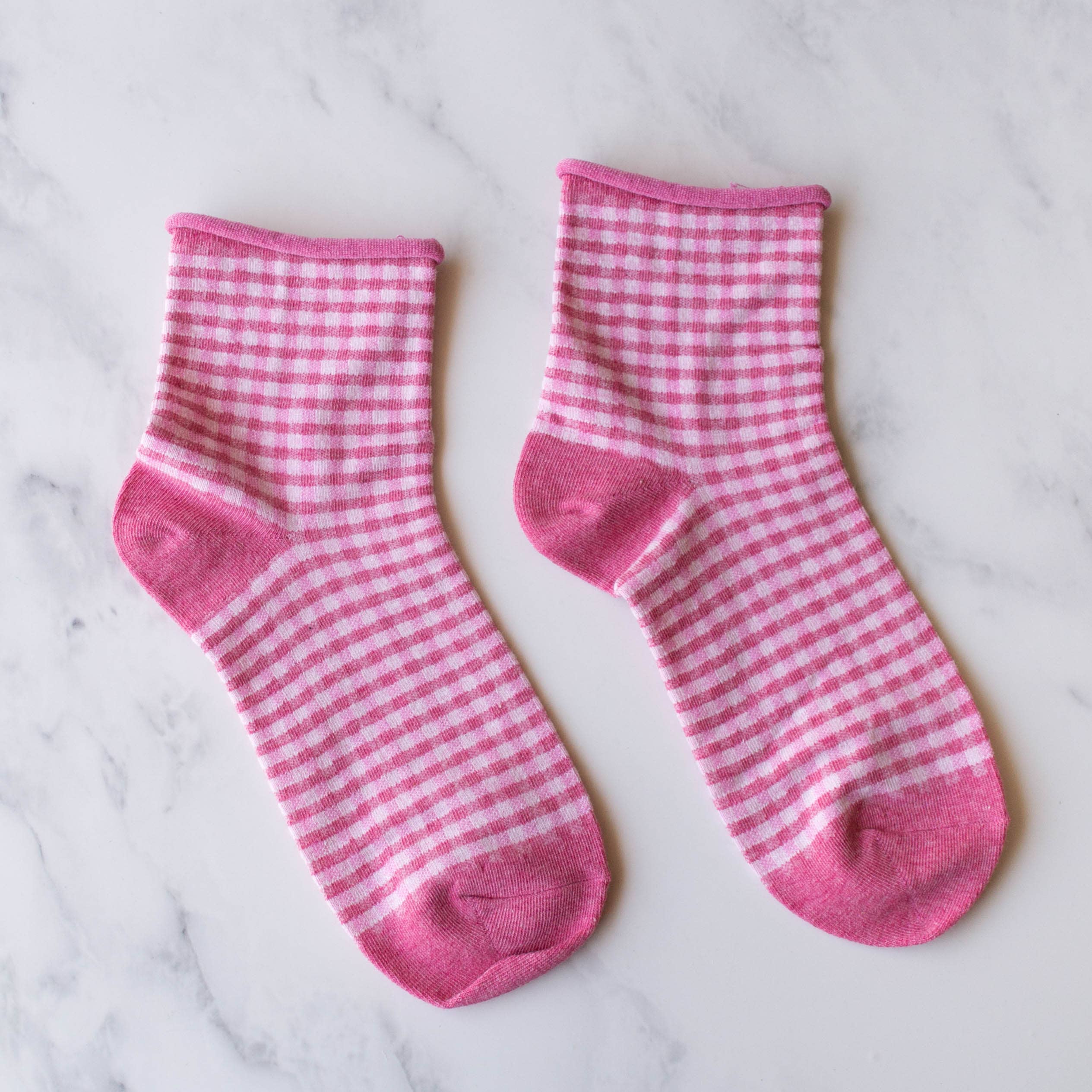 Picnic Mid Crew Socks - Out of the Blue