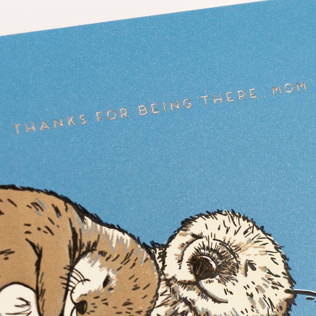 Mom Otter Card - Out of the Blue