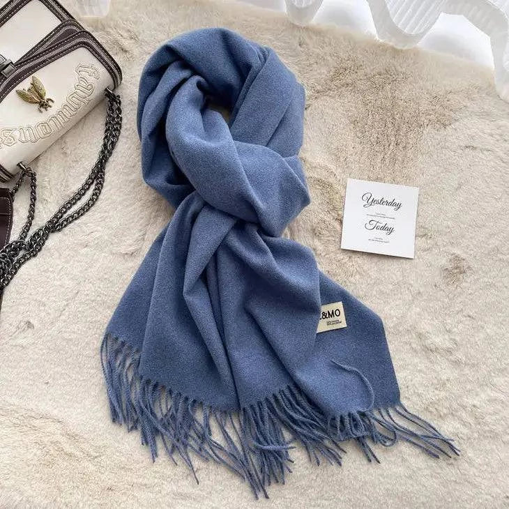 Viscos Oversized Scarf - Out of the Blue