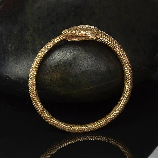 Ouroboros Snake Ring