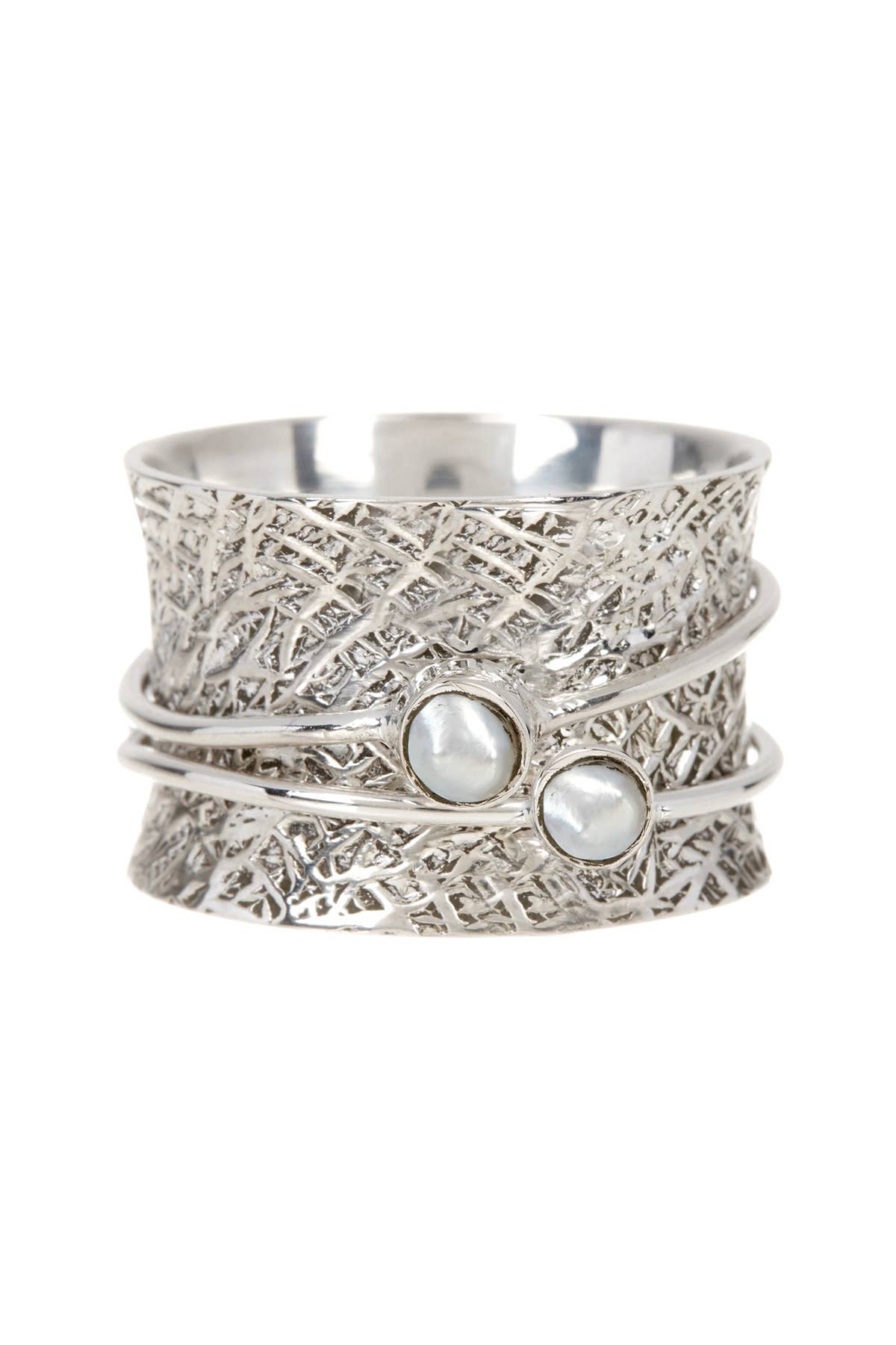 Freshwater Pearl Spinner Ring