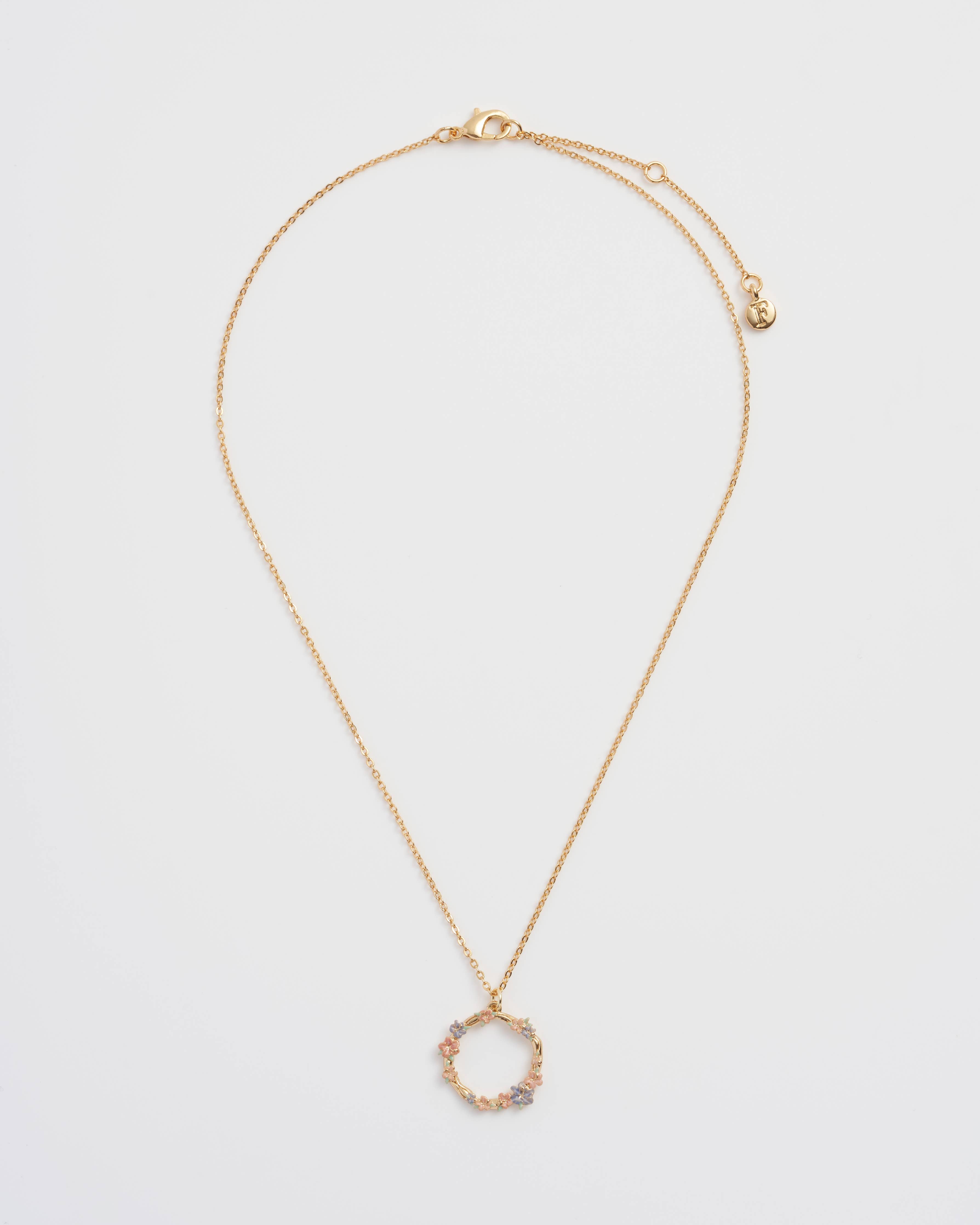 Hibiscus Necklace - Out of the Blue
