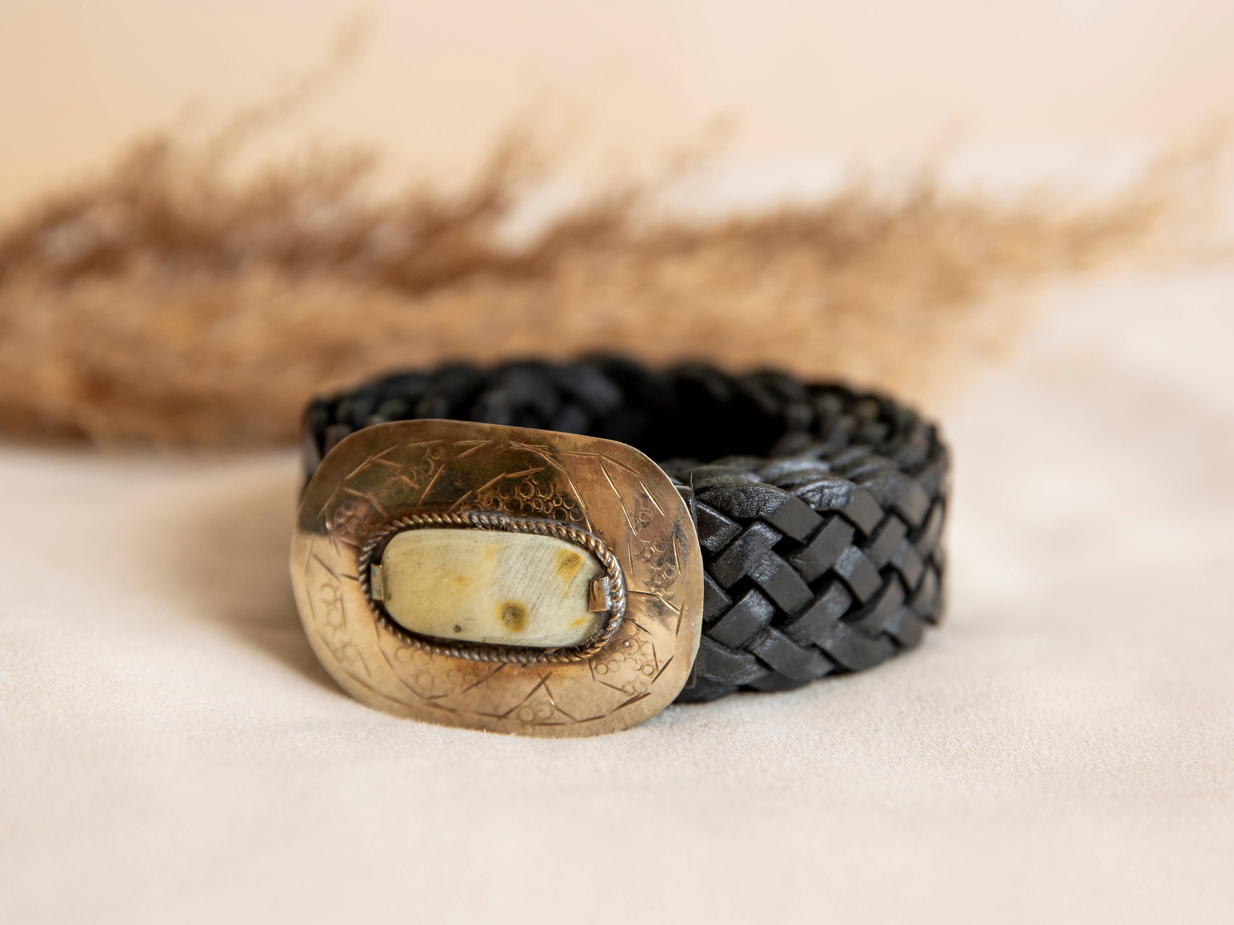 MERCURIO LEATHER BELT