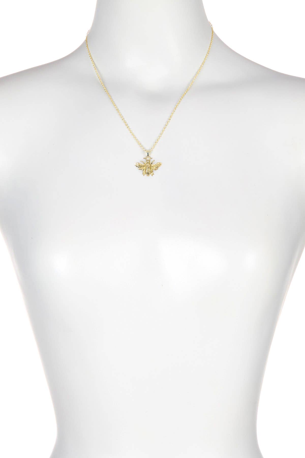 Bee Pendant Necklace - GF