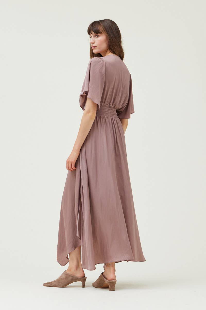 Satin Maxi Dress