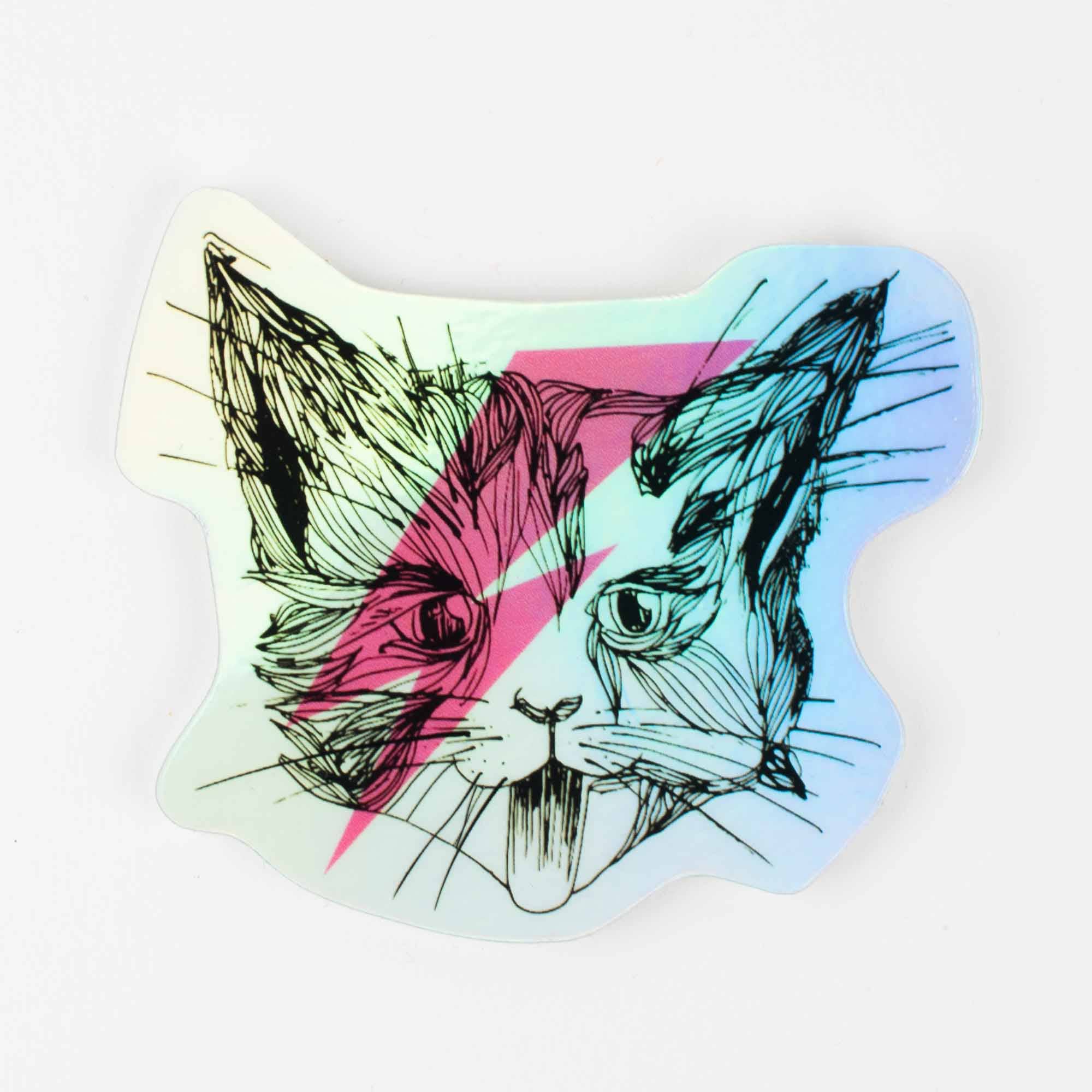 Sticker: Ziggy Star Cat - Out of the Blue