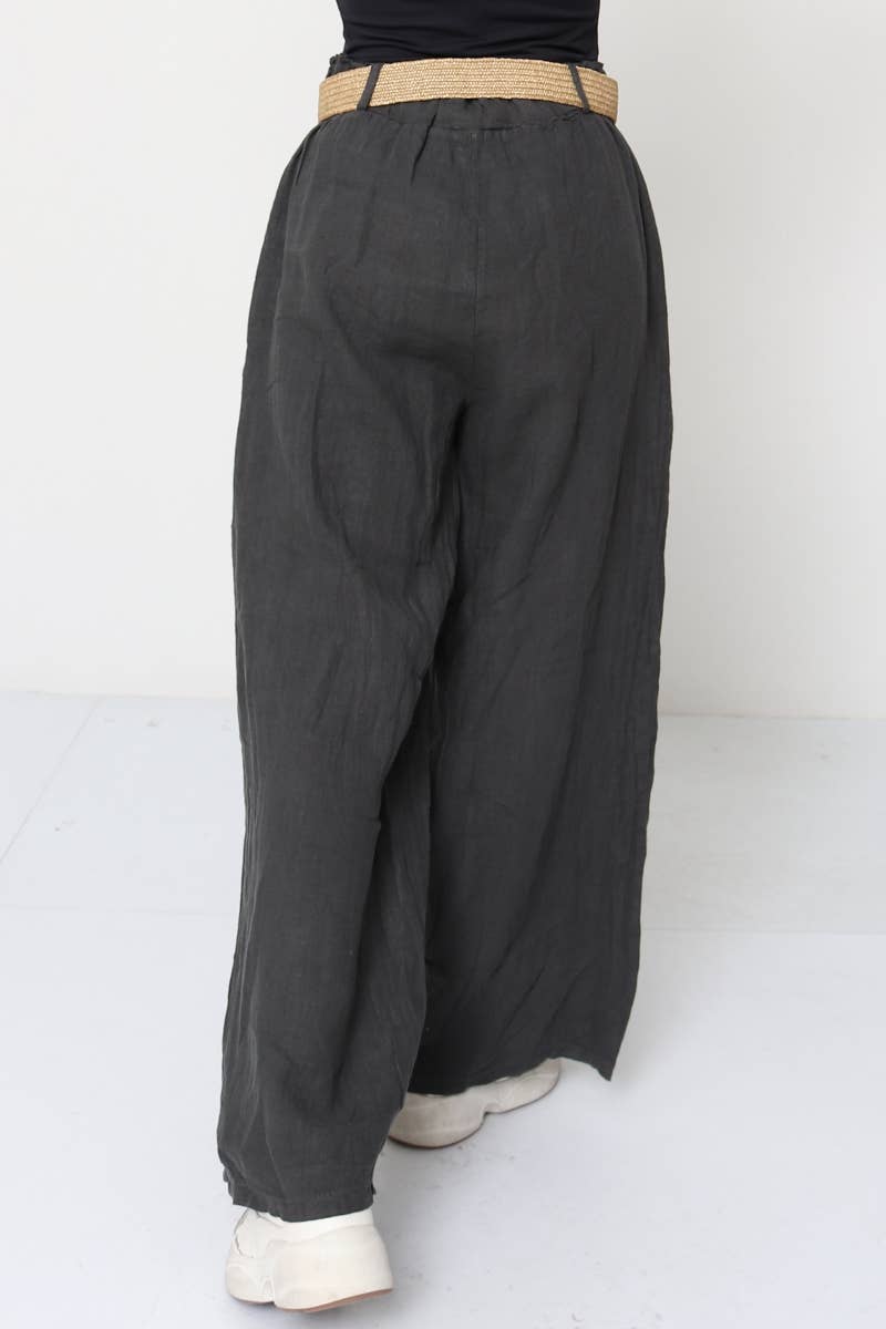 100% Linen Trousers REF. 5056