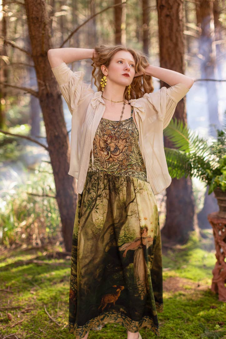 The Dawning Maxi Slip Dress