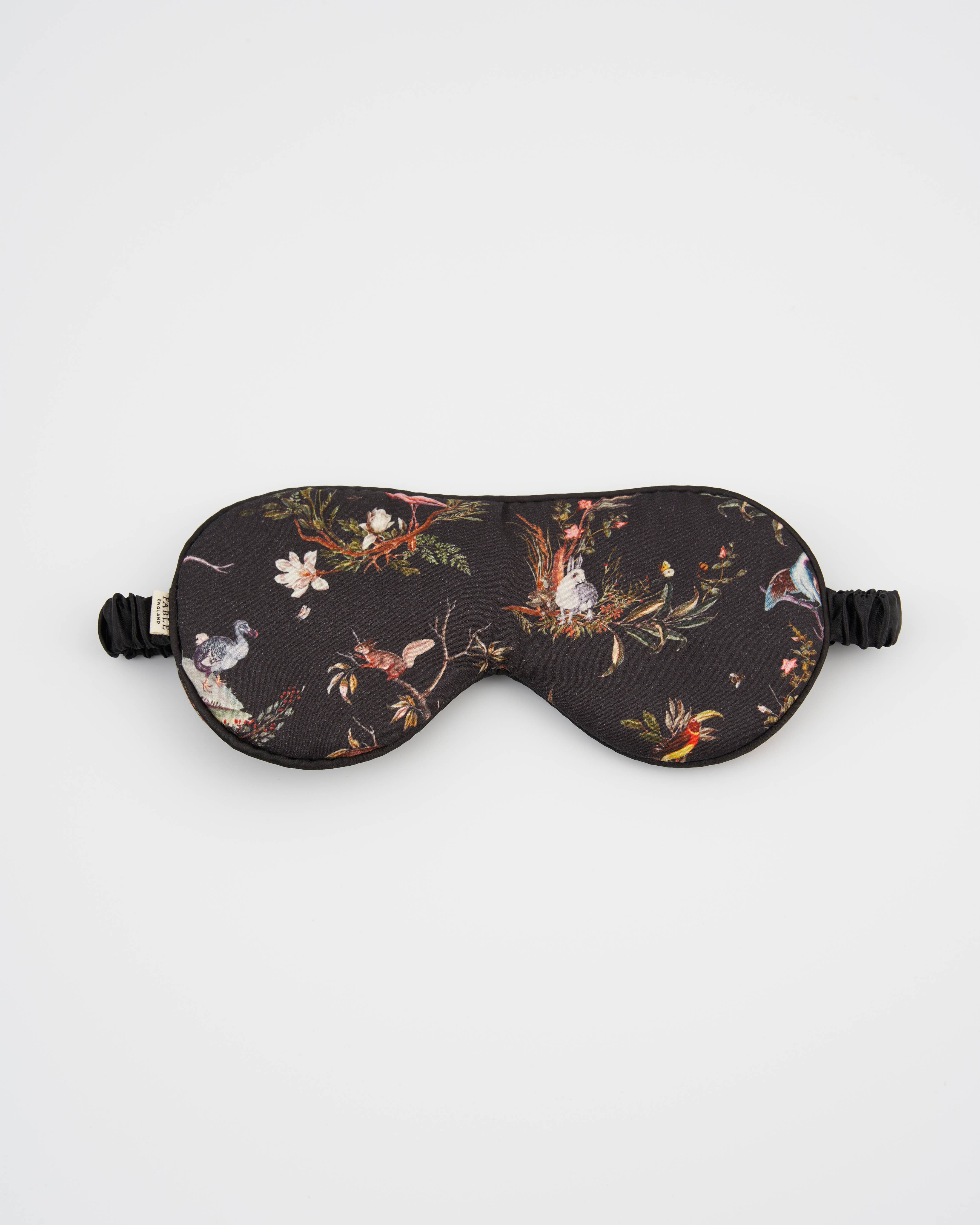 FABLE Wonderland Black Sleep Mask - Out of the Blue