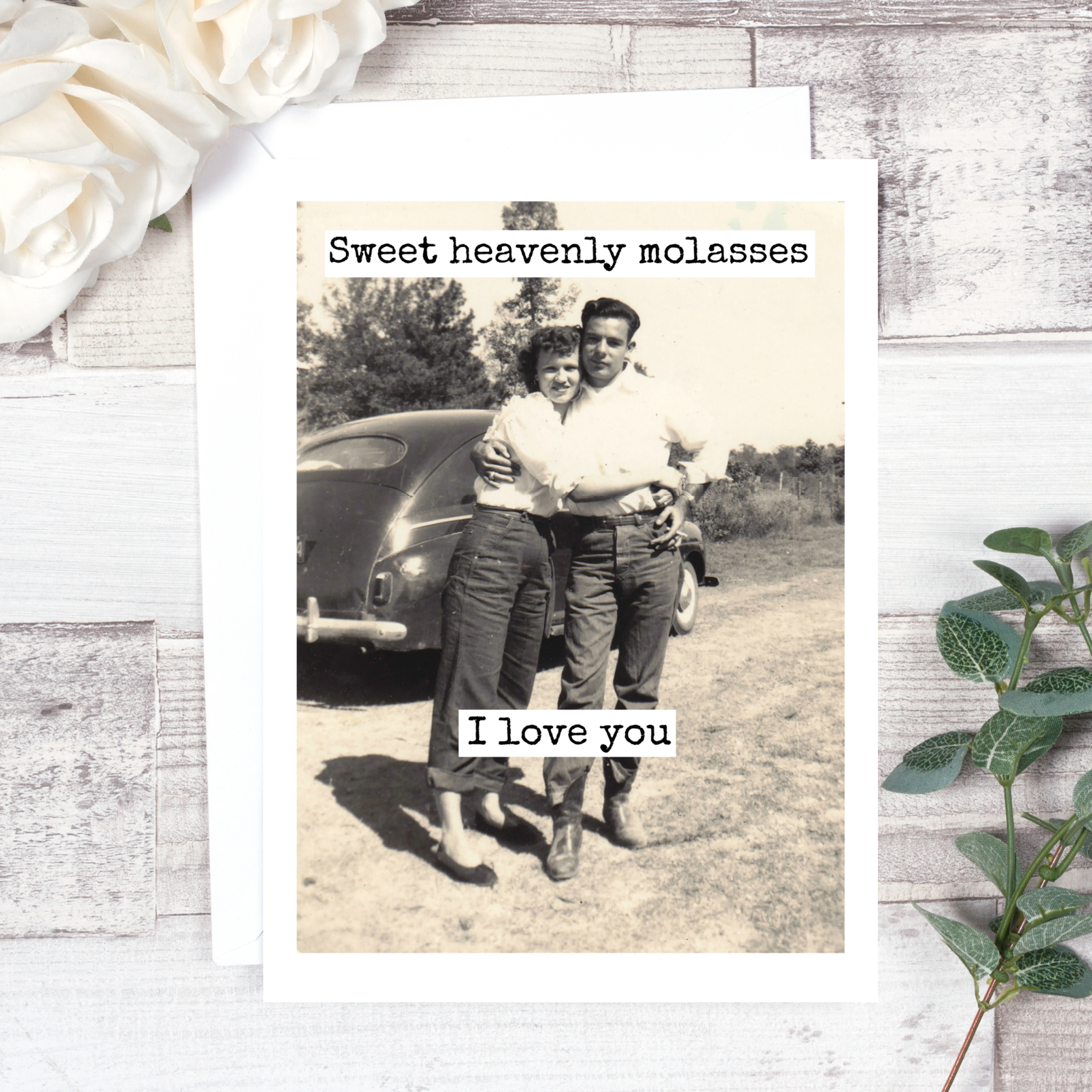 Sweet Heavenly Molasses Card - Out of the Blue
